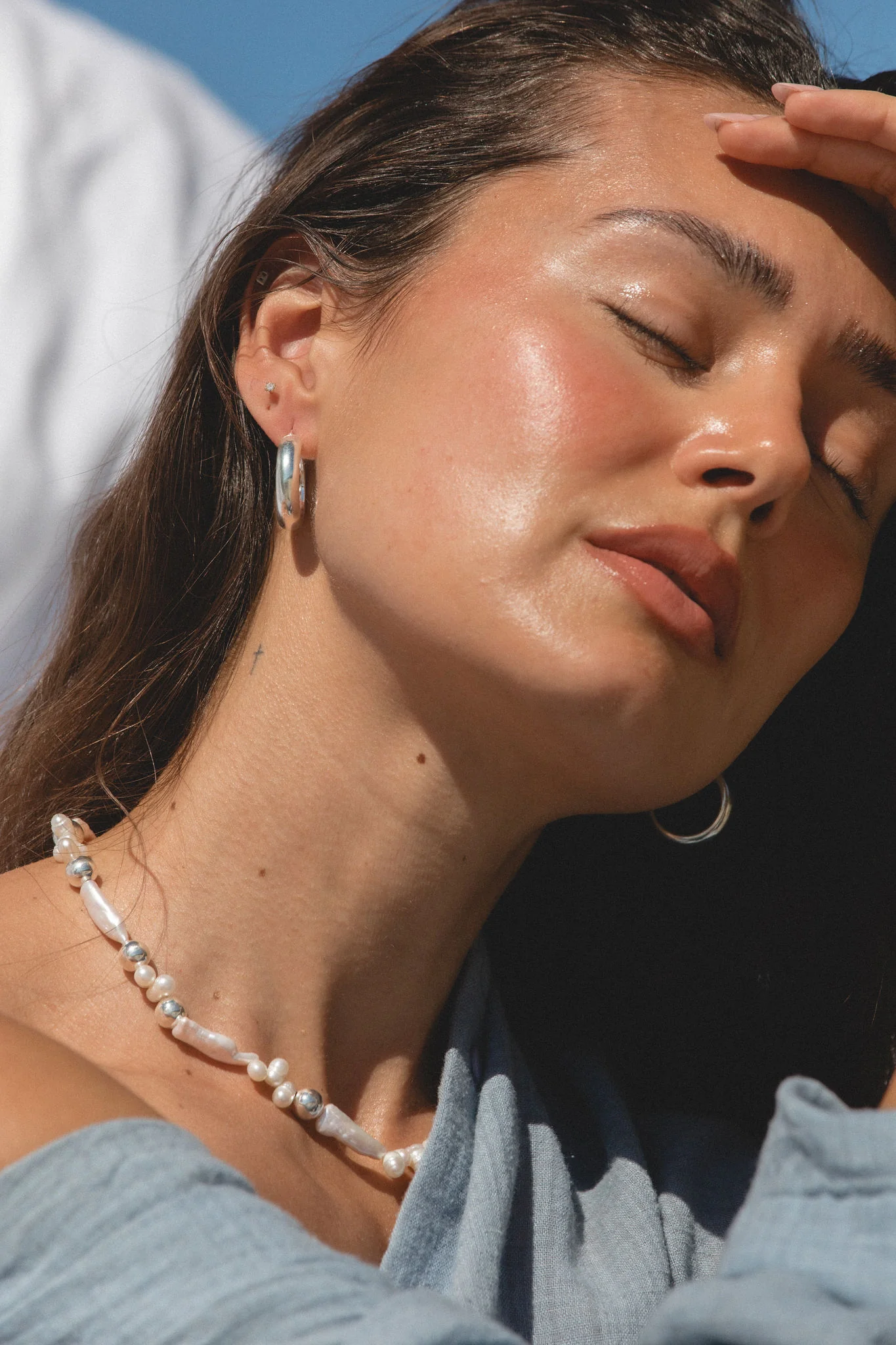 Drift Pearl Necklace - Image 4