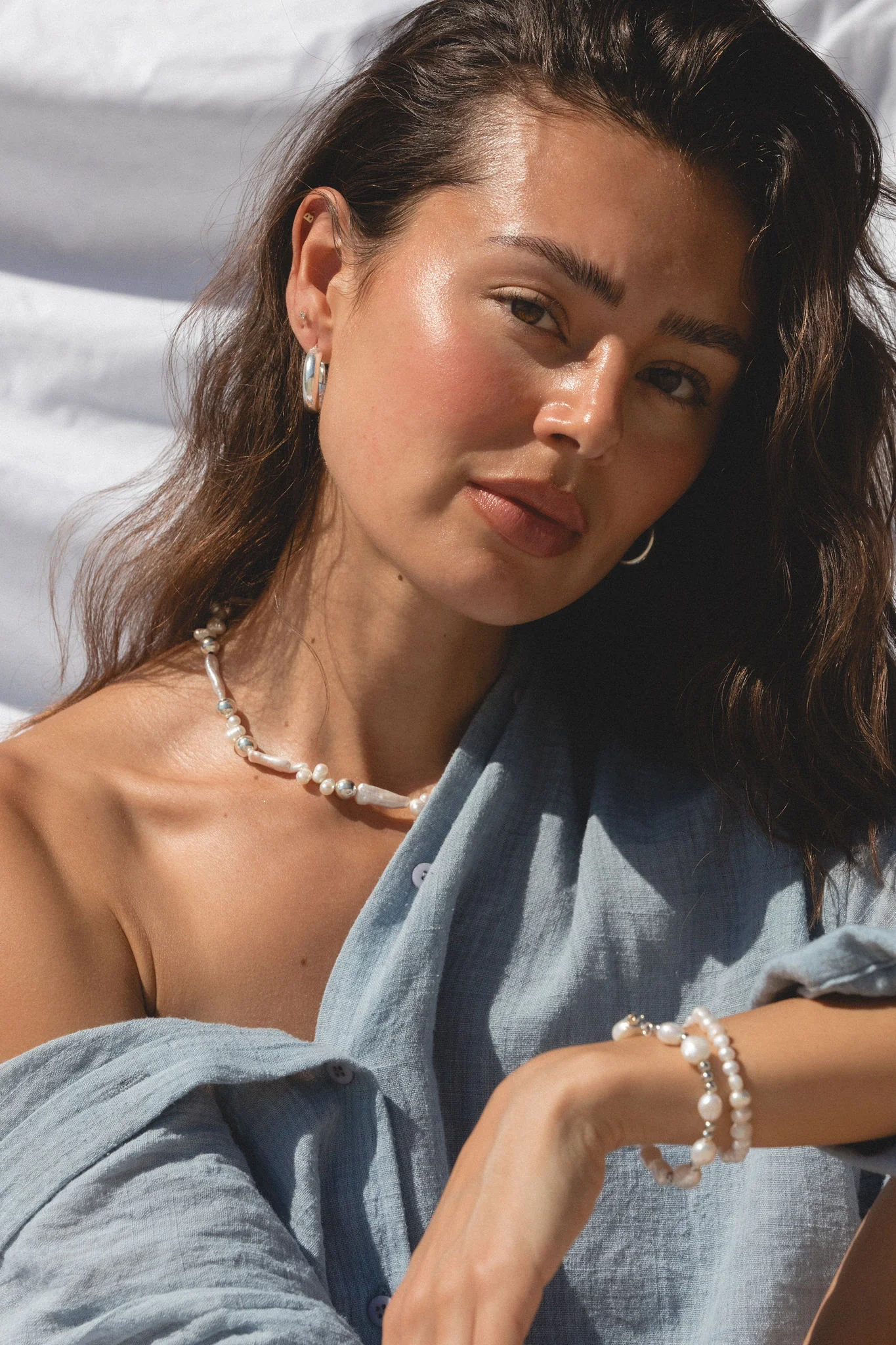 Morning Tide Pearl Bracelet - Image 4