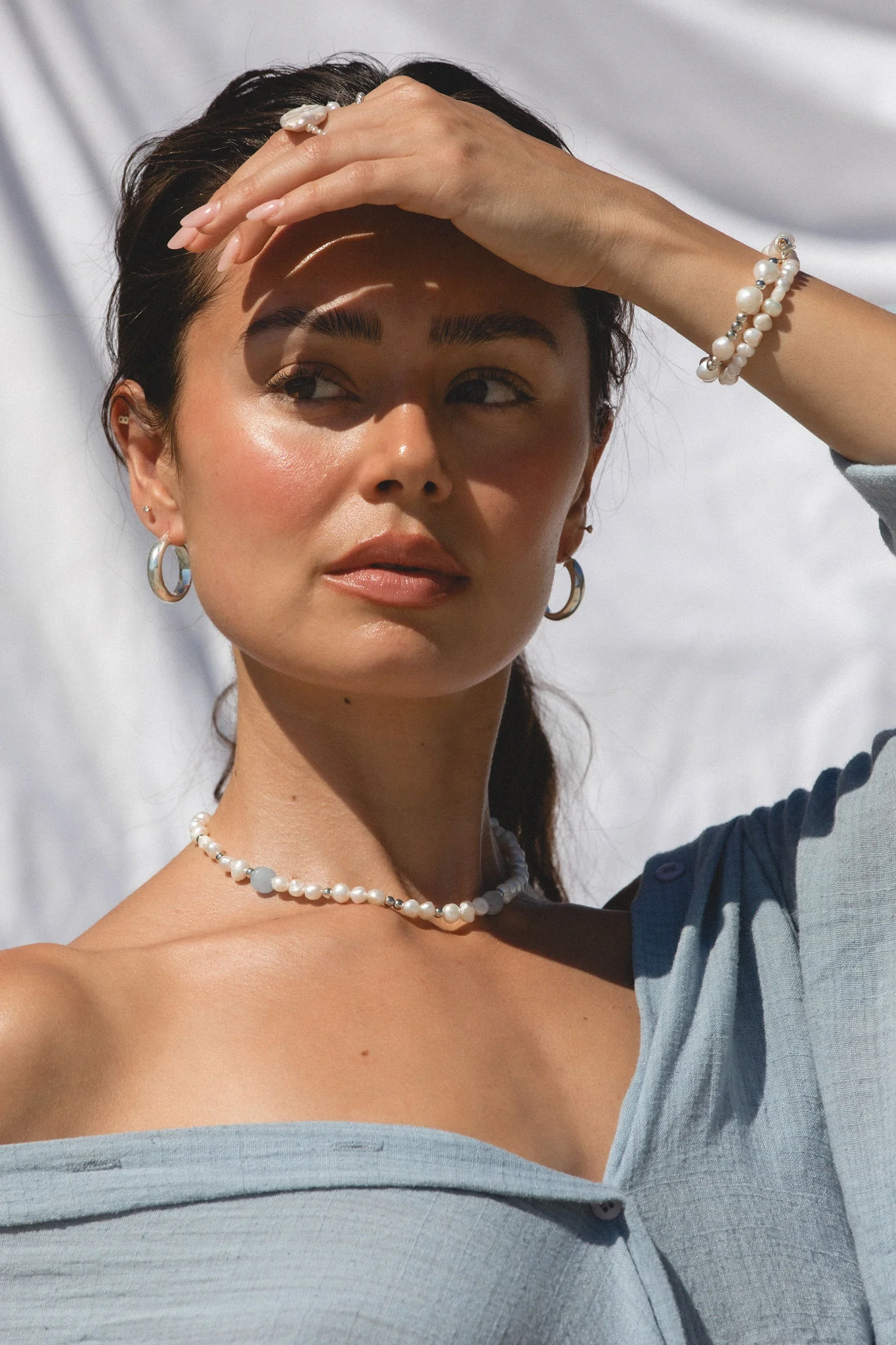 Morning Tide Pearl Bracelet - Image 5