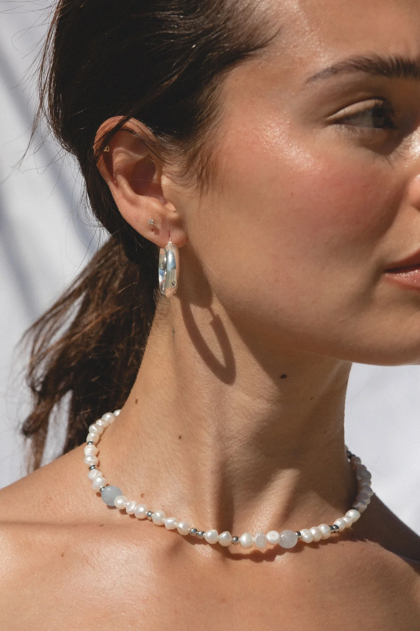 Ocean Breeze Pearl Necklace - Image 2
