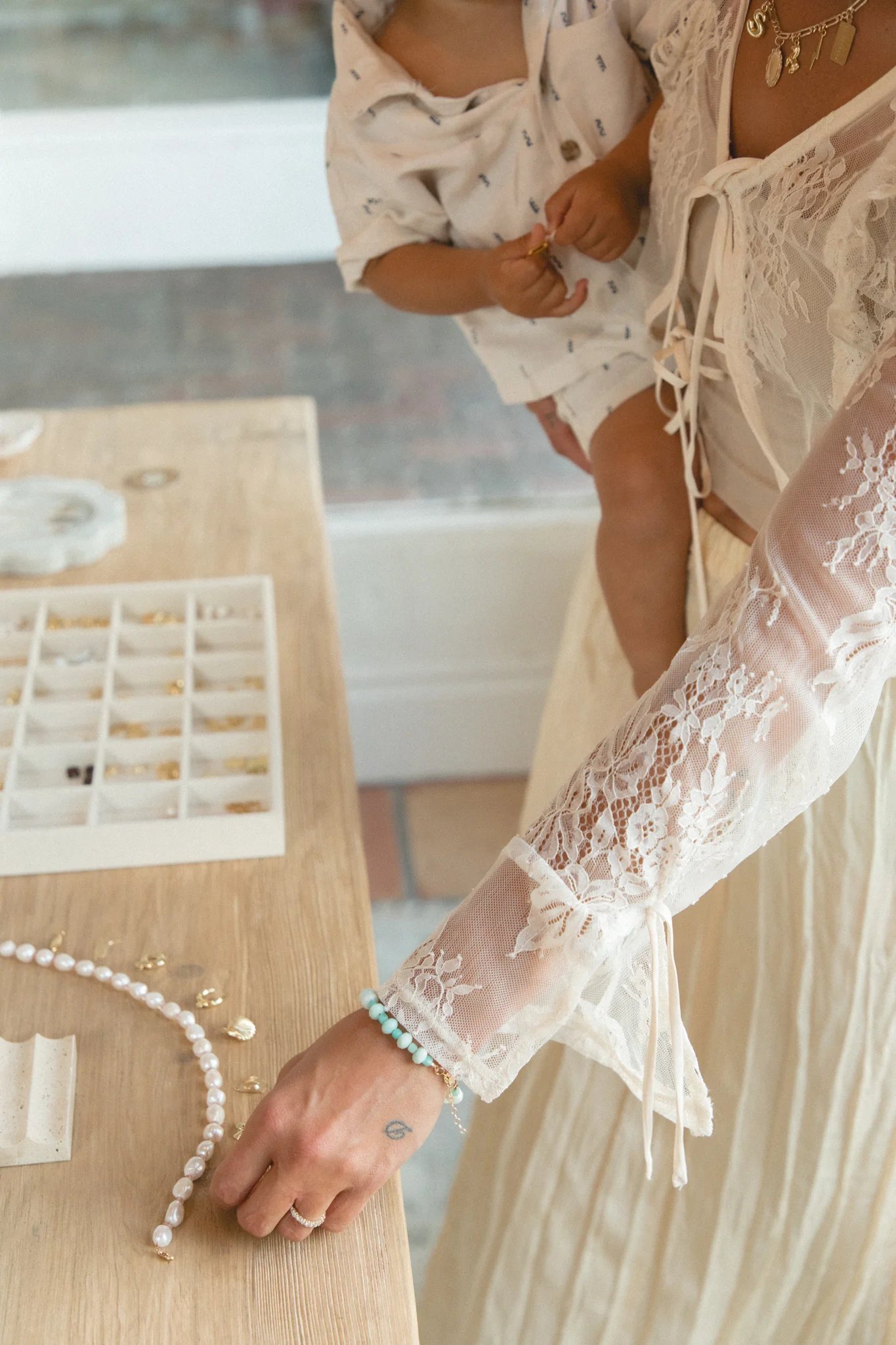 Amalfi Beaded Bracelet - Image 6