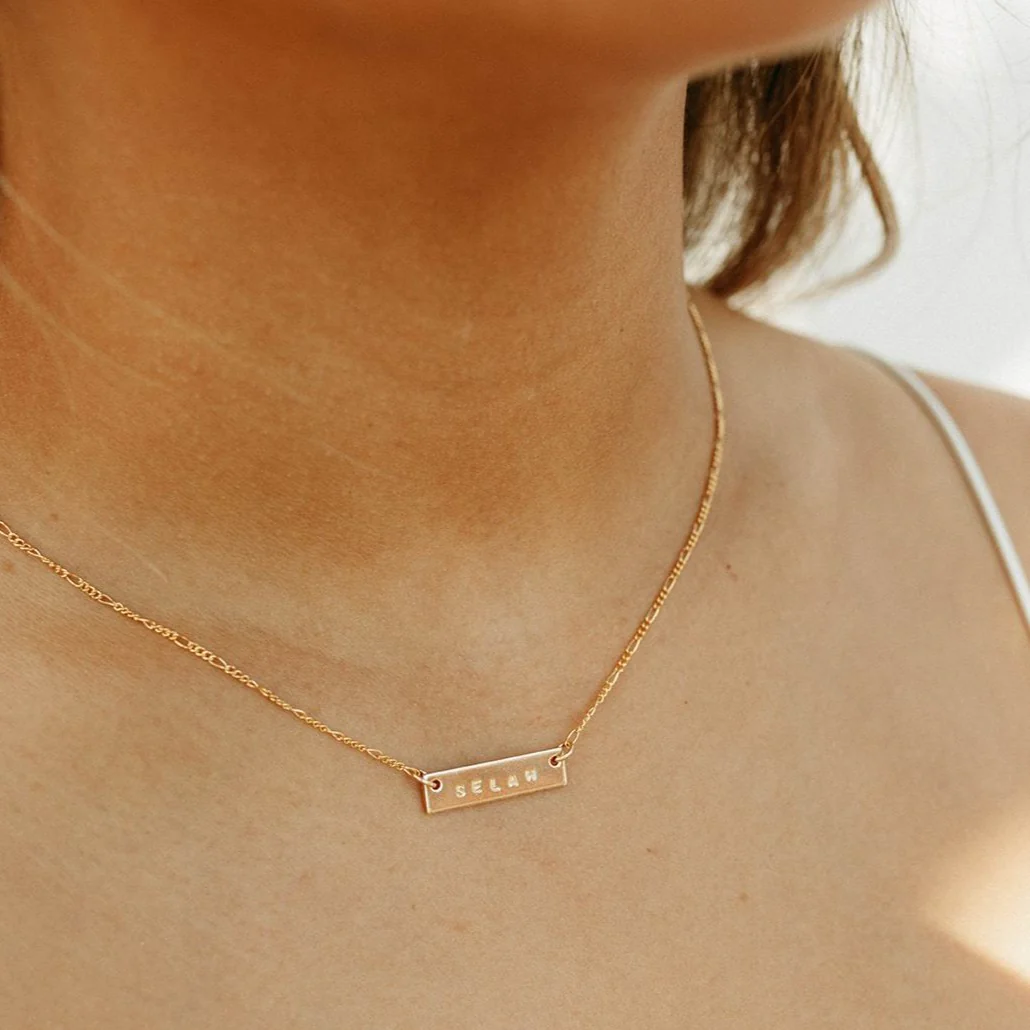 Horizontal Pendant Necklace - Image 11