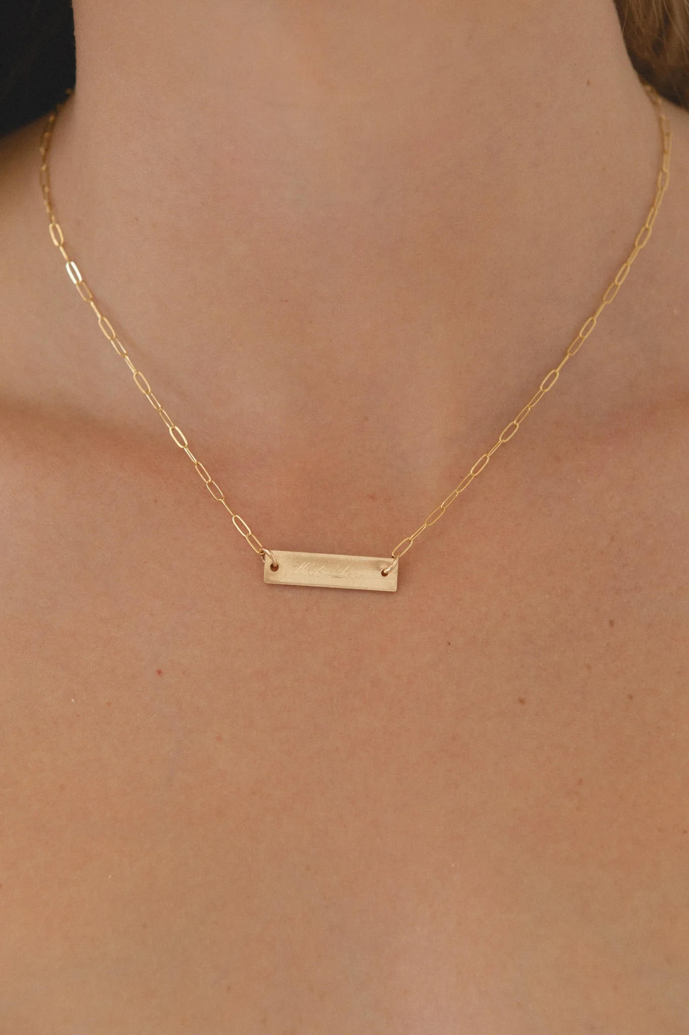 Horizontal Pendant Necklace - Image 3
