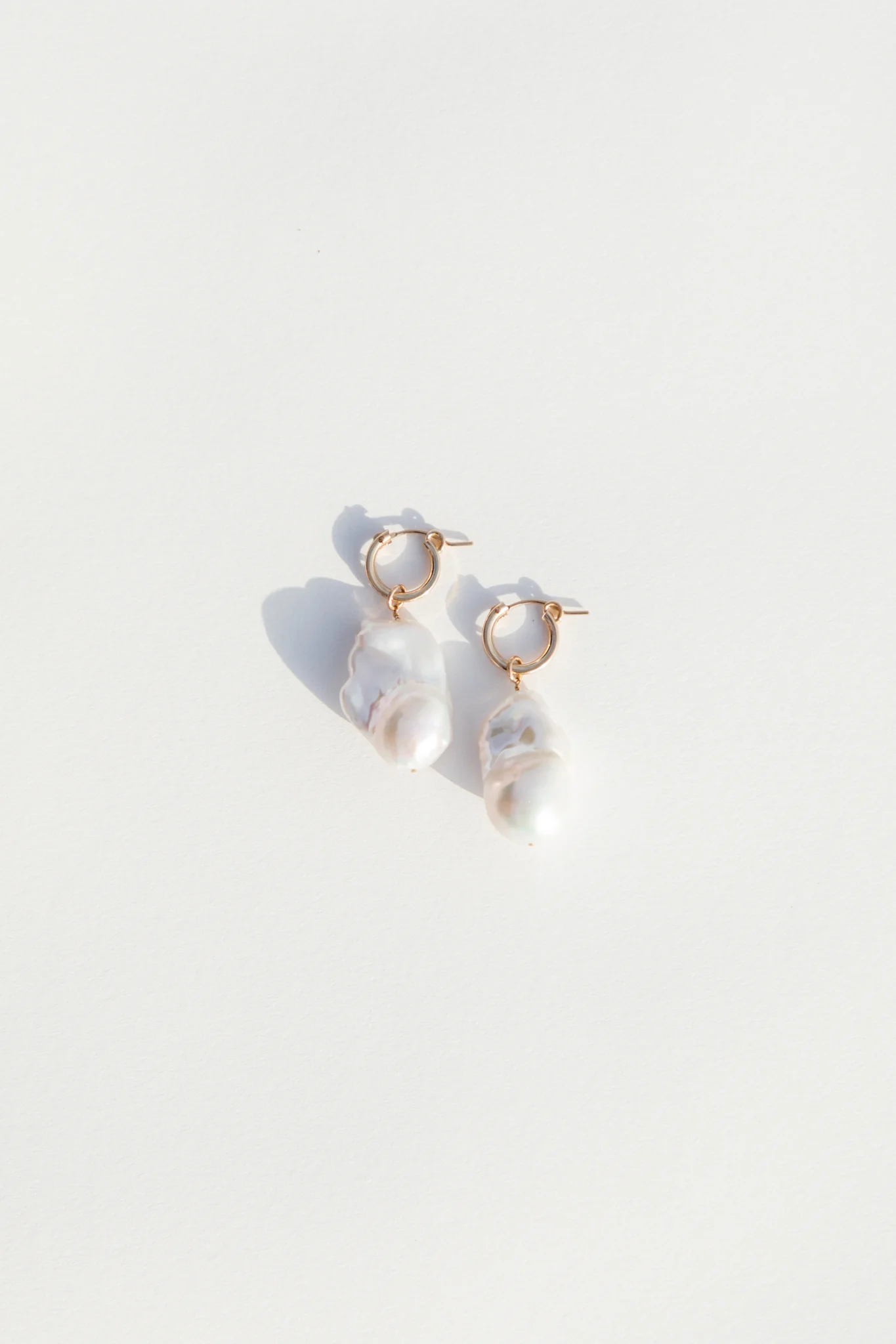 Baroque Pearl Drop Earrings