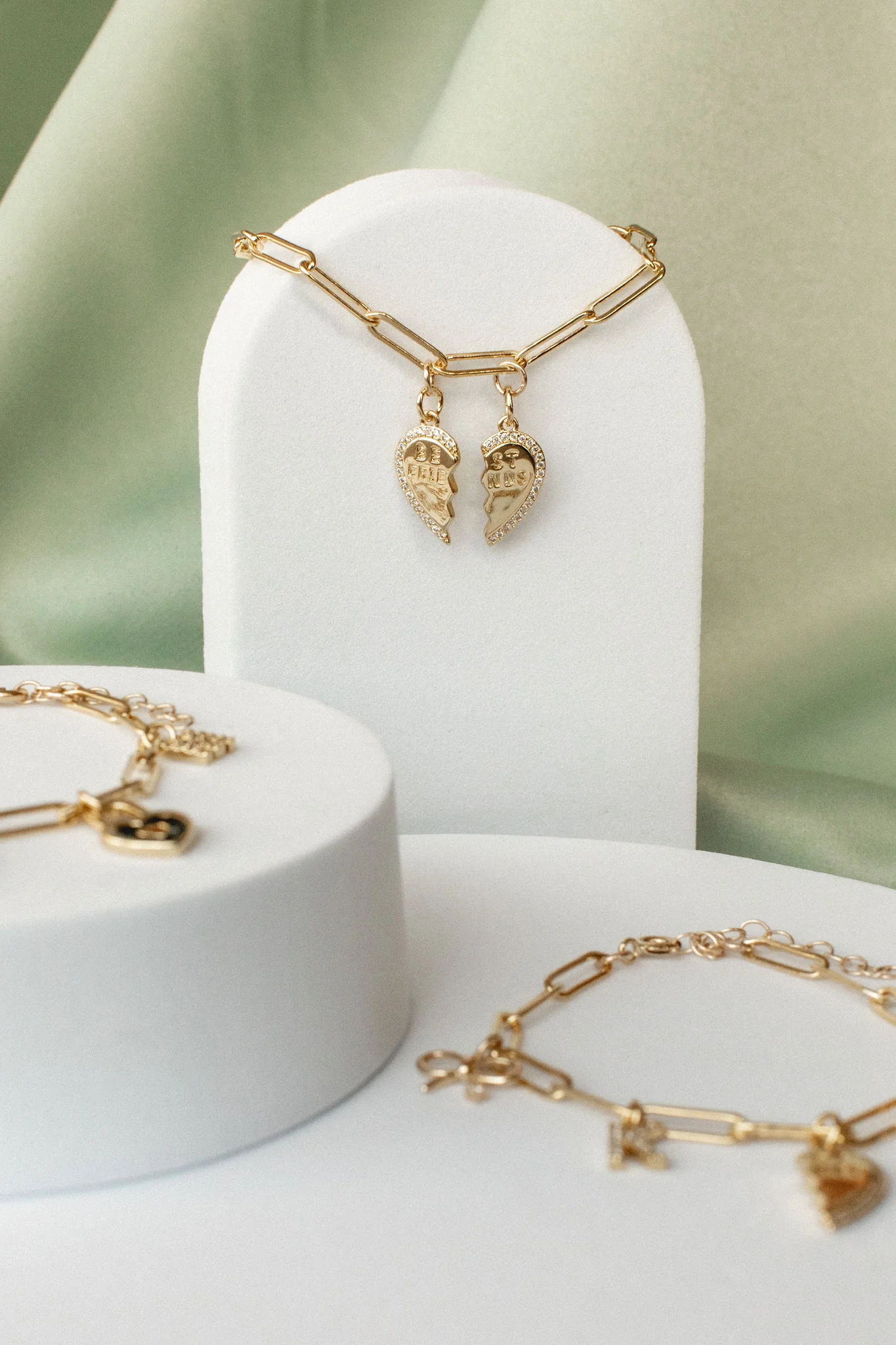 BFF Heart Charm - Image 3