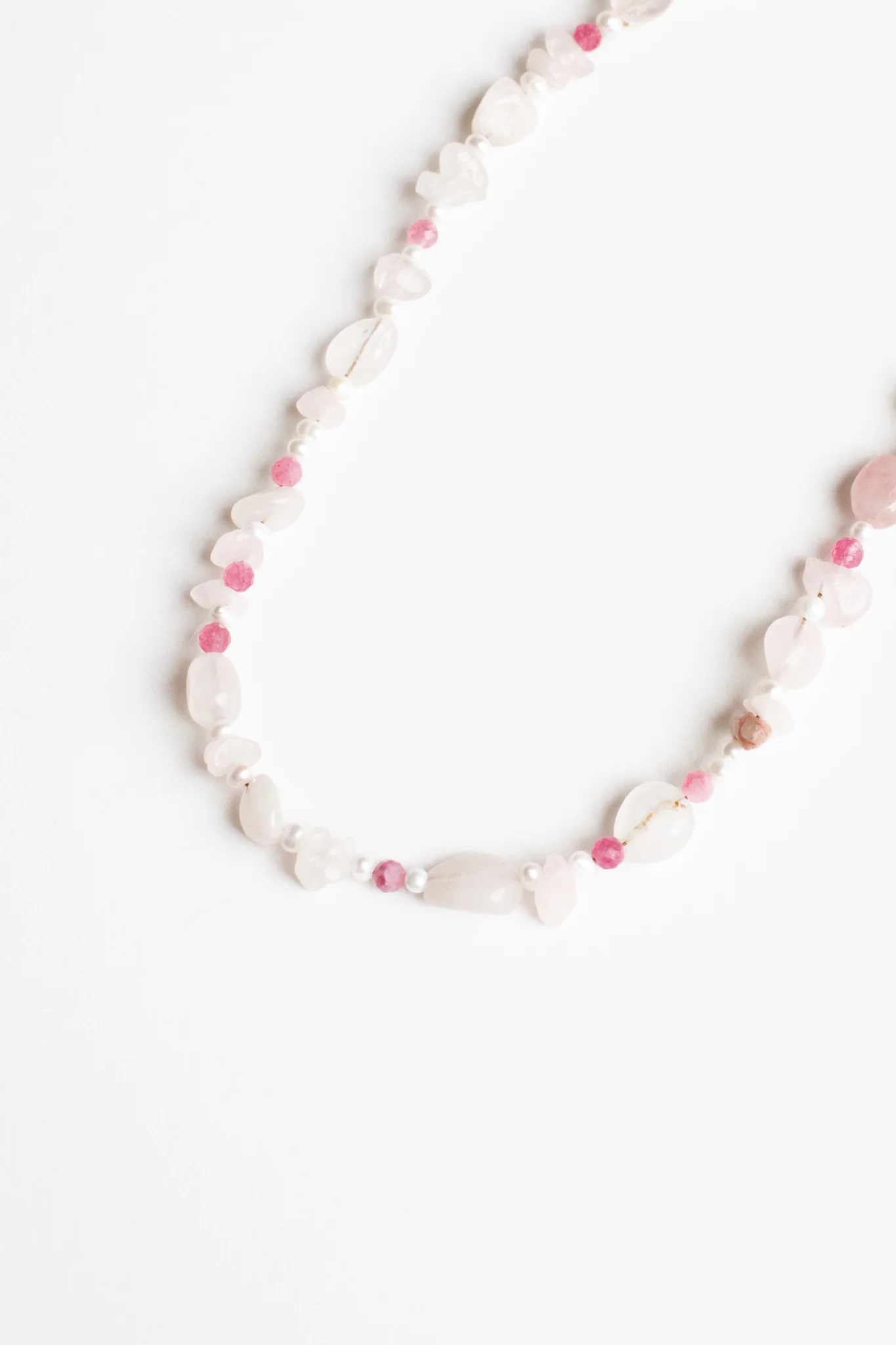 Blush Beaded Necklace - Image 3