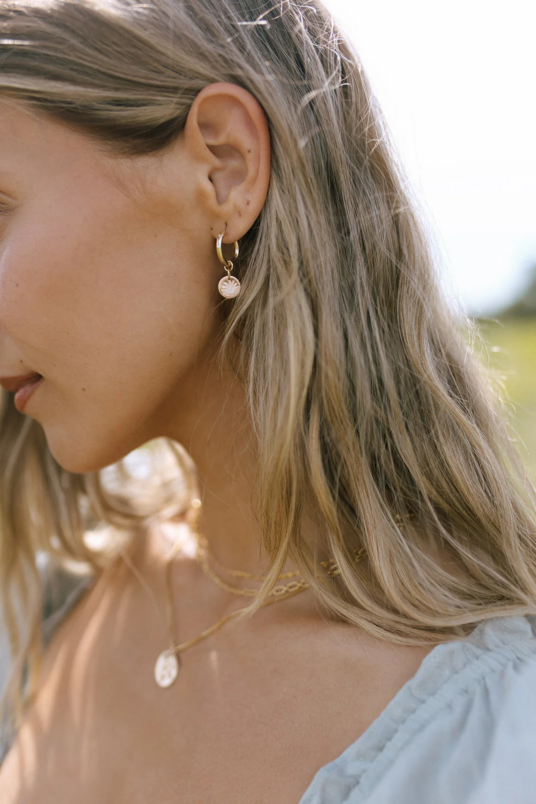 Botanical Drop Earrings - Image 5