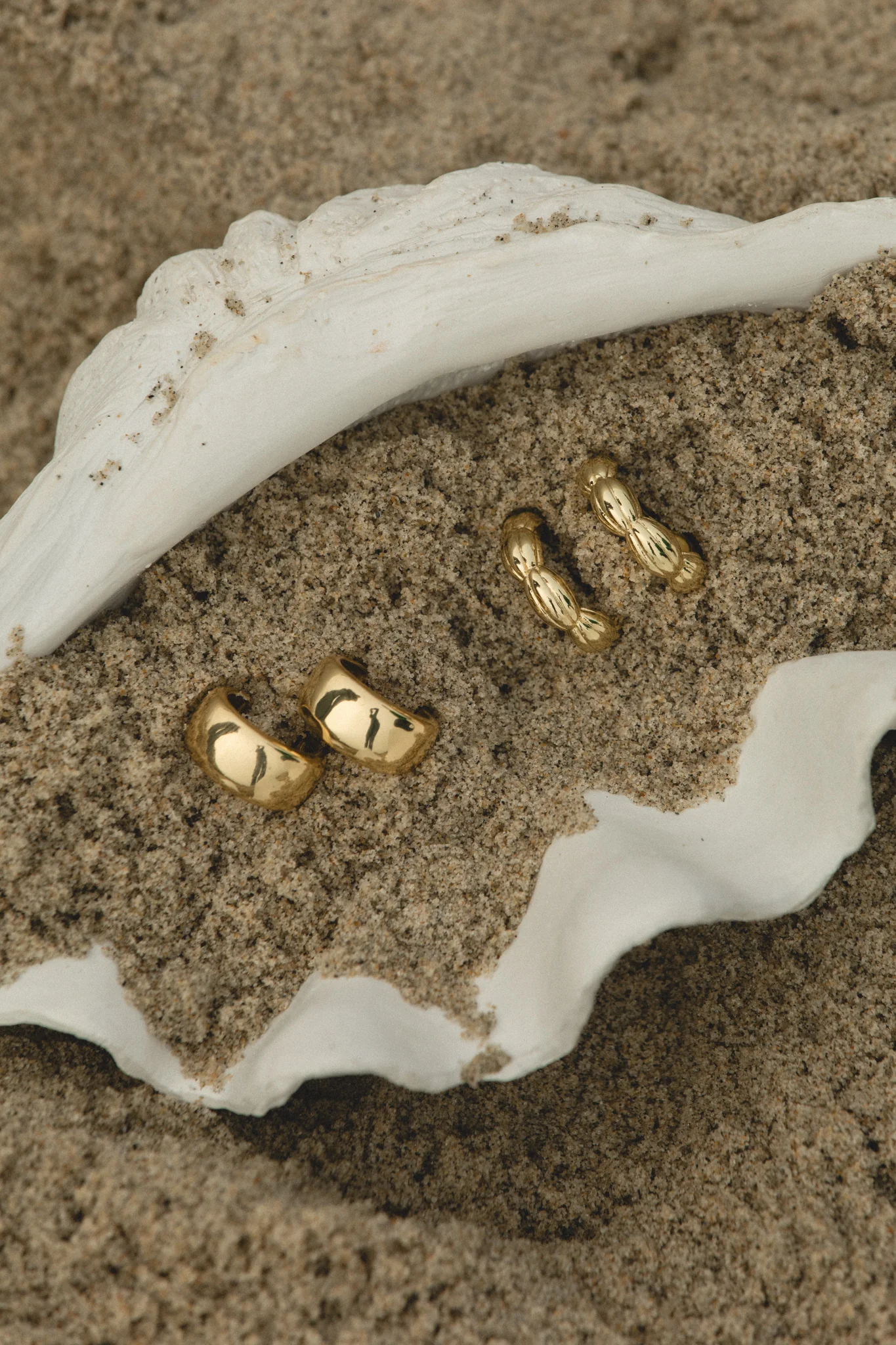 Big Croissant Hoops - Image 6