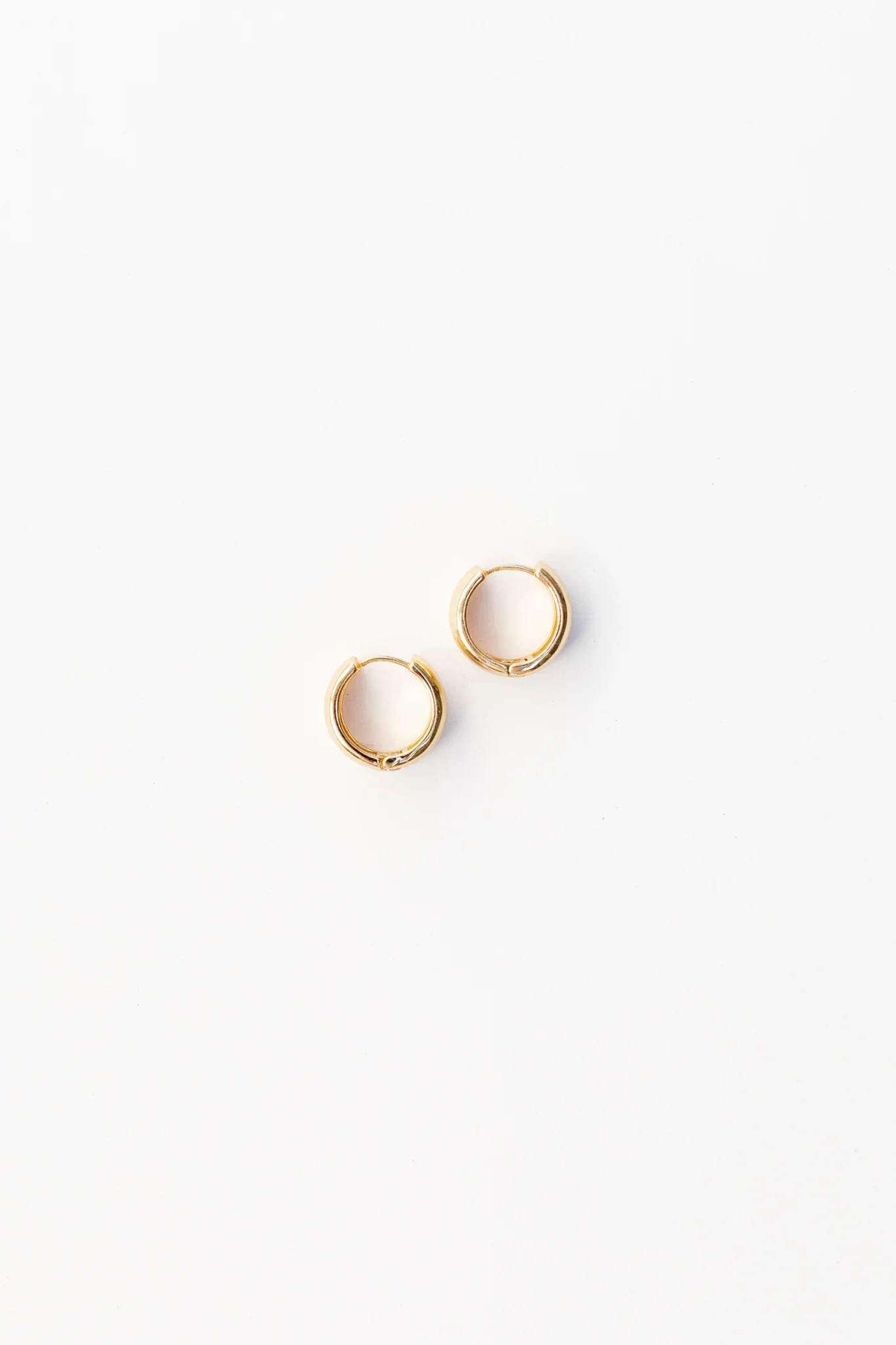 Chunky Gold Huggies - Image 7