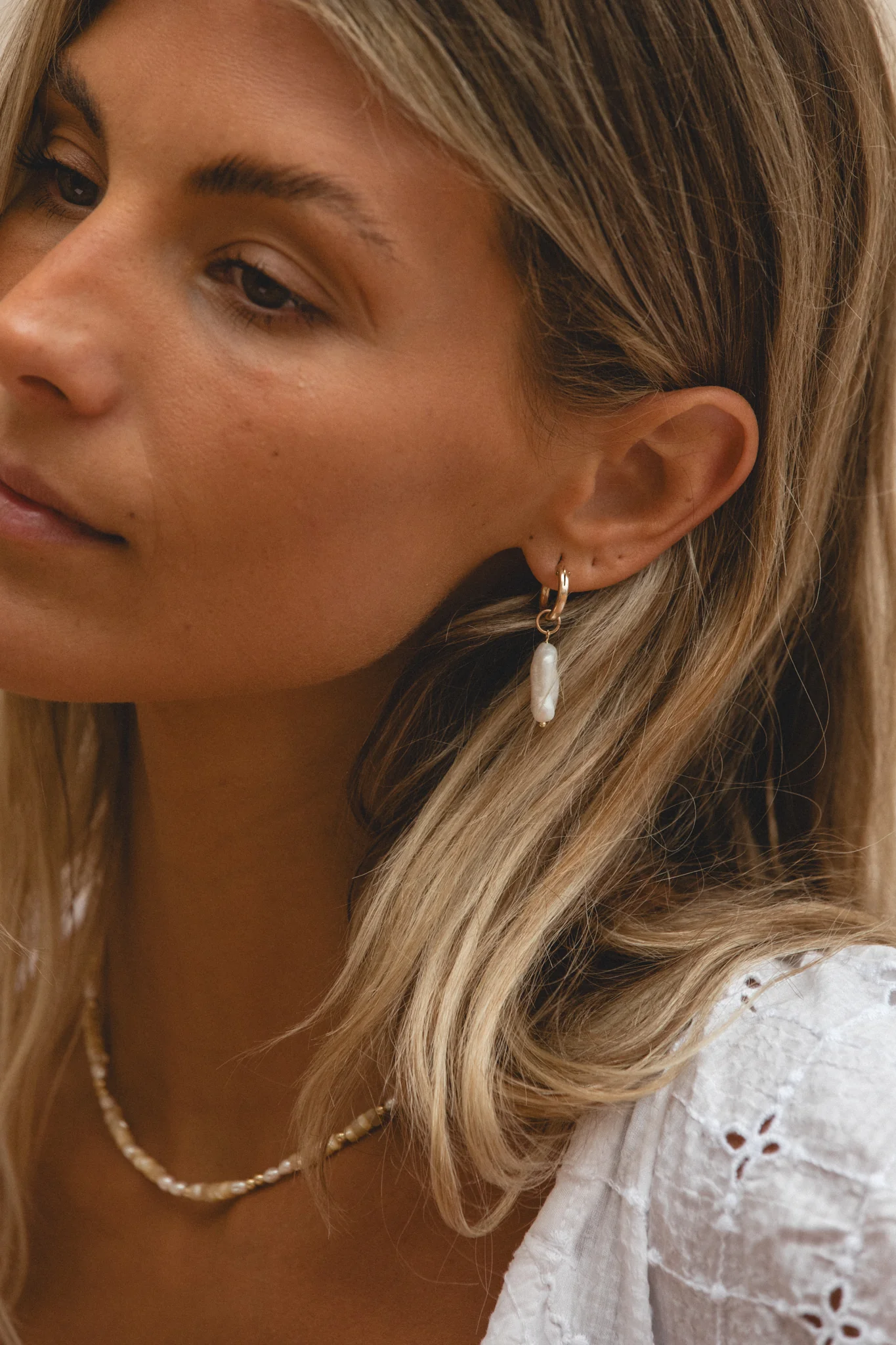 Coastal Pearl Earrings - Image 4