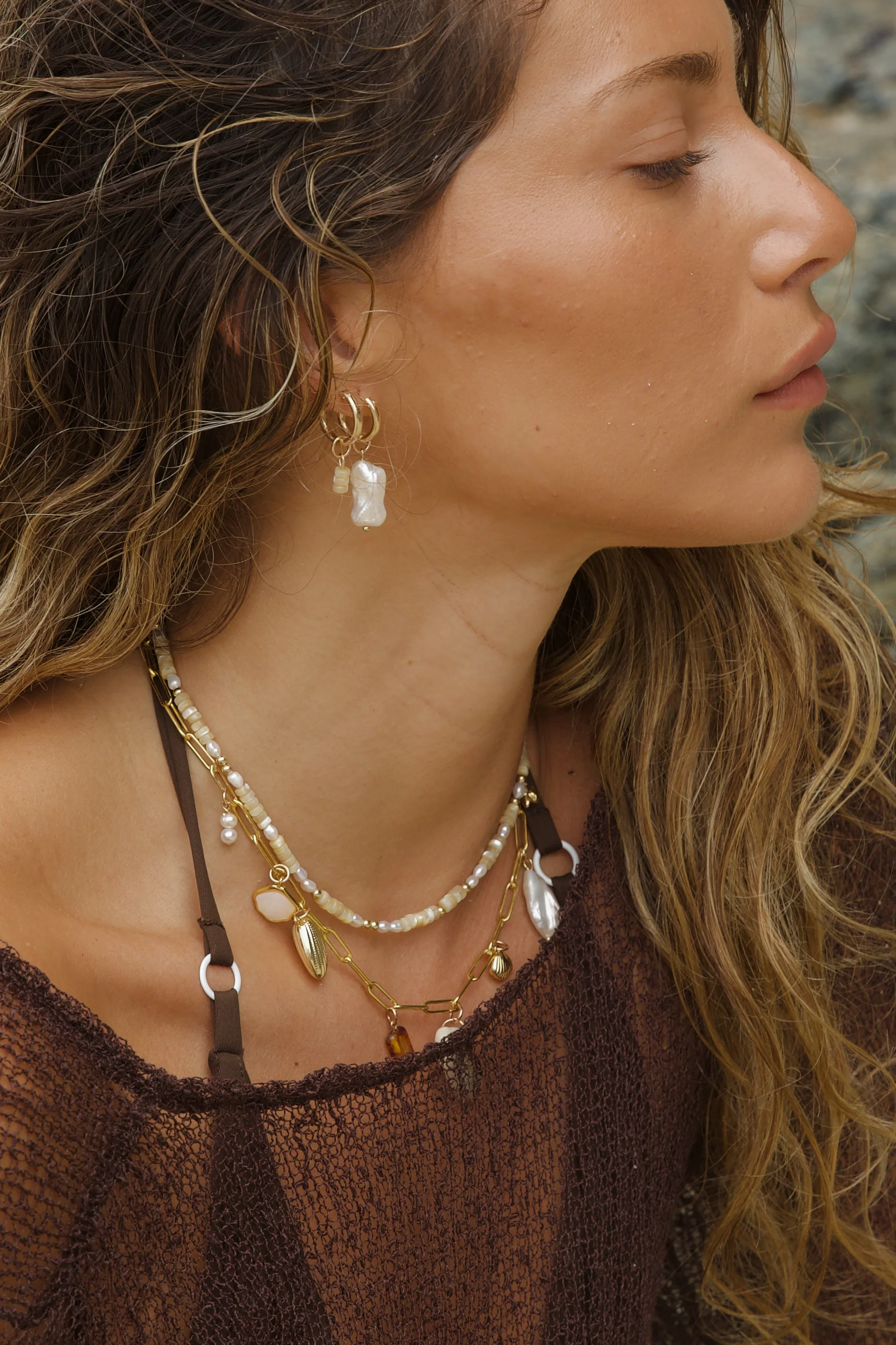 Coastal Pearl Earrings - Image 6