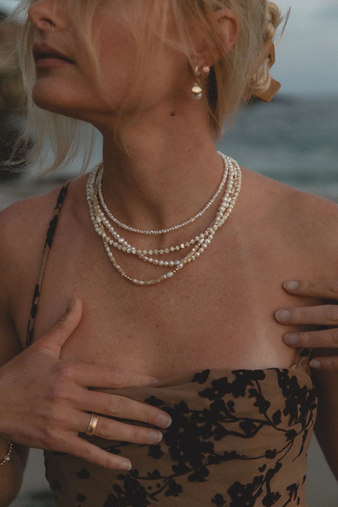 Coconut Beaded Necklace - Image 3
