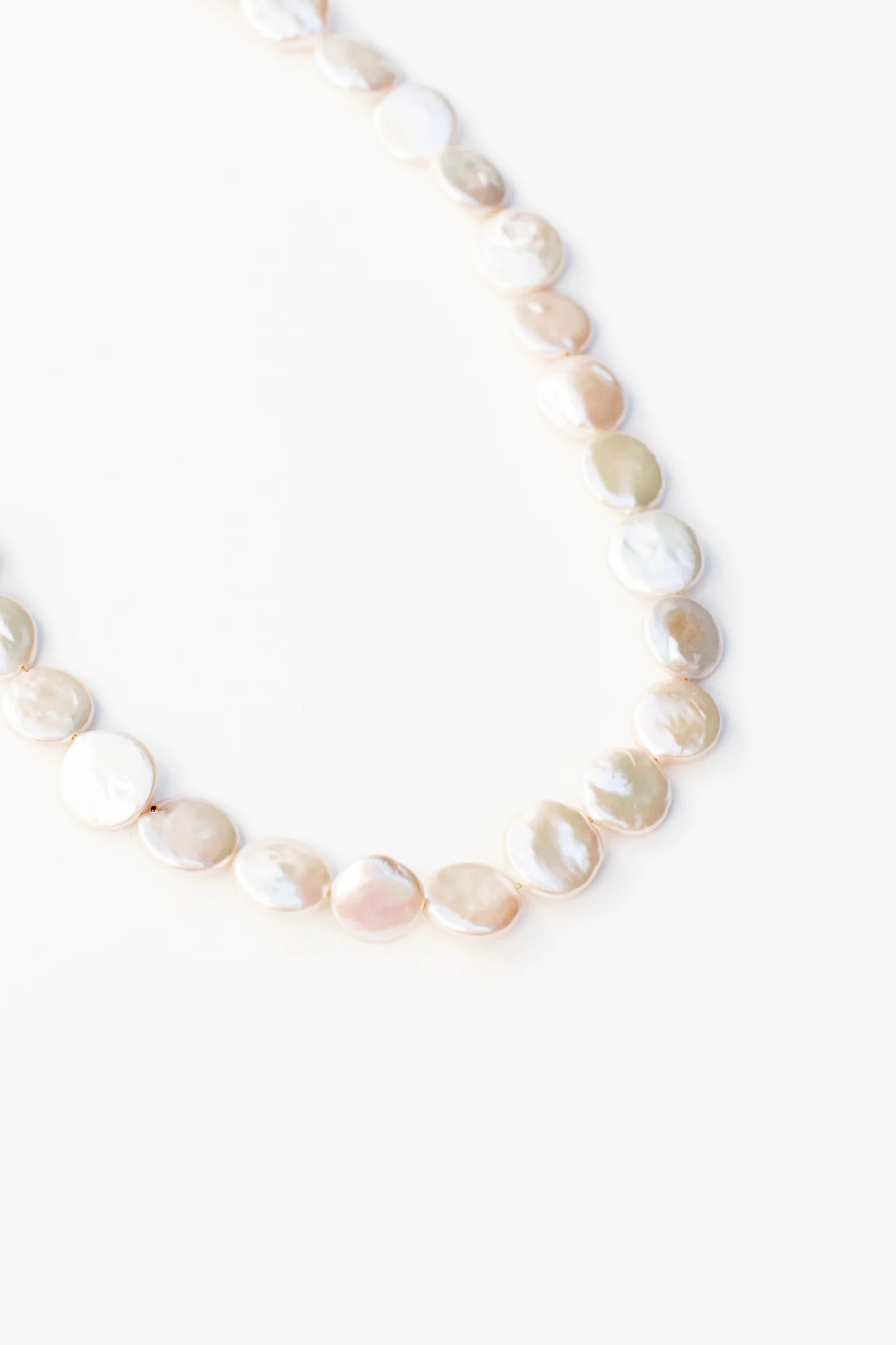 Coin Pearl Necklace - Image 2