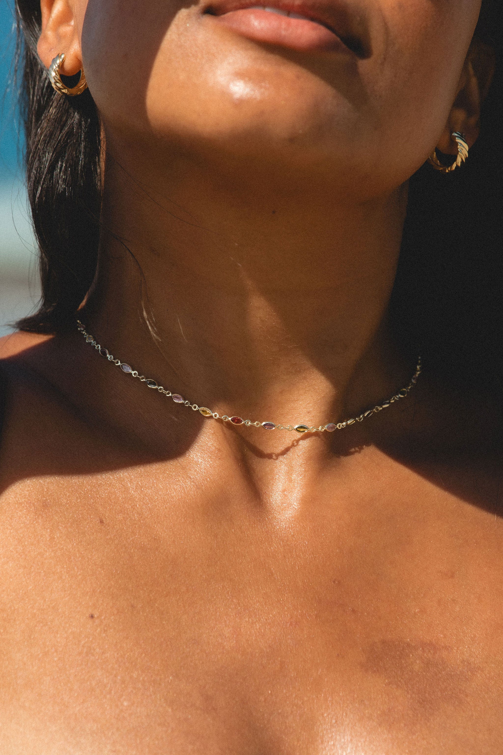 Colored Gem Necklace - Image 5