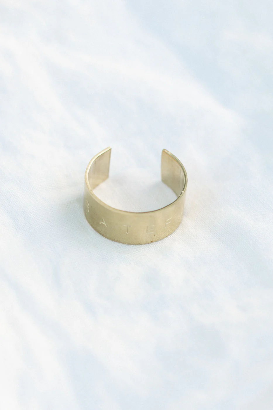 Custom Brass Napkin Ring - Image 10