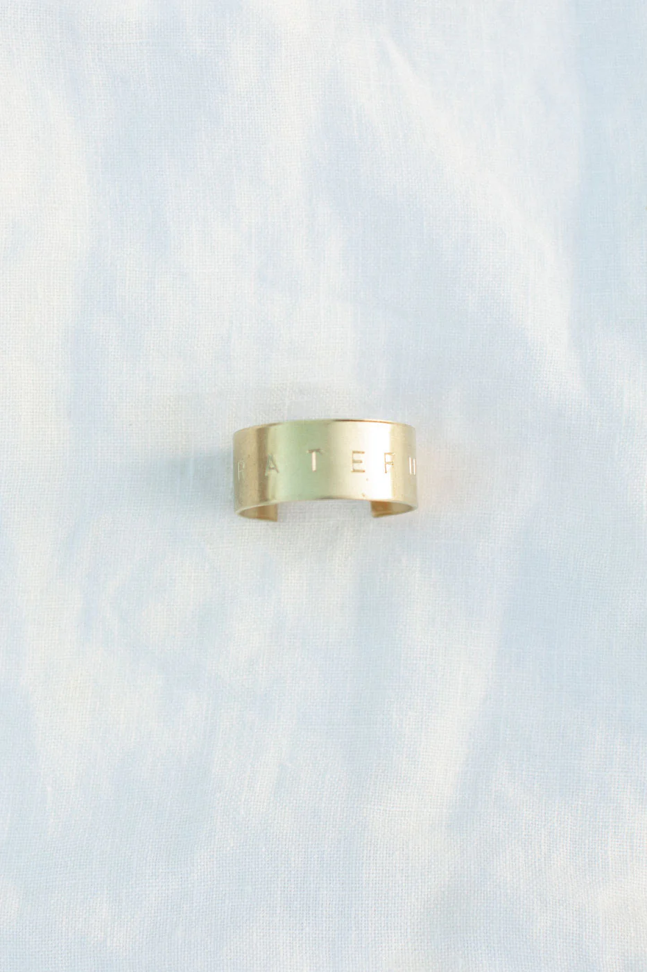 Custom Brass Napkin Ring - Image 3