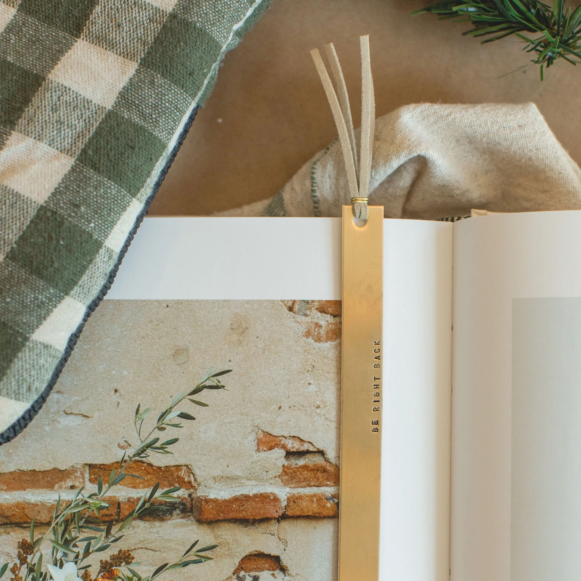 Custom Brass Bookmark - Image 3