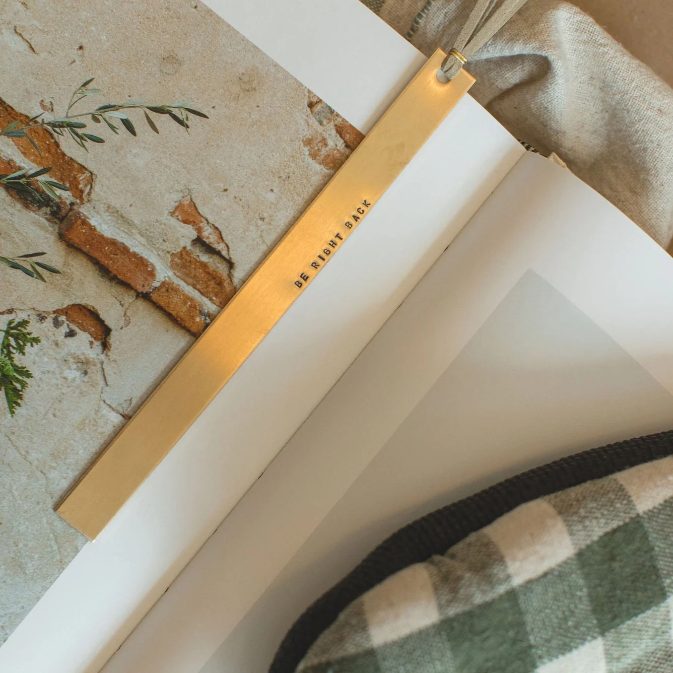 Custom Brass Bookmark - Image 5