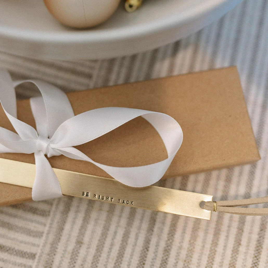 Custom Brass Bookmark - Image 7