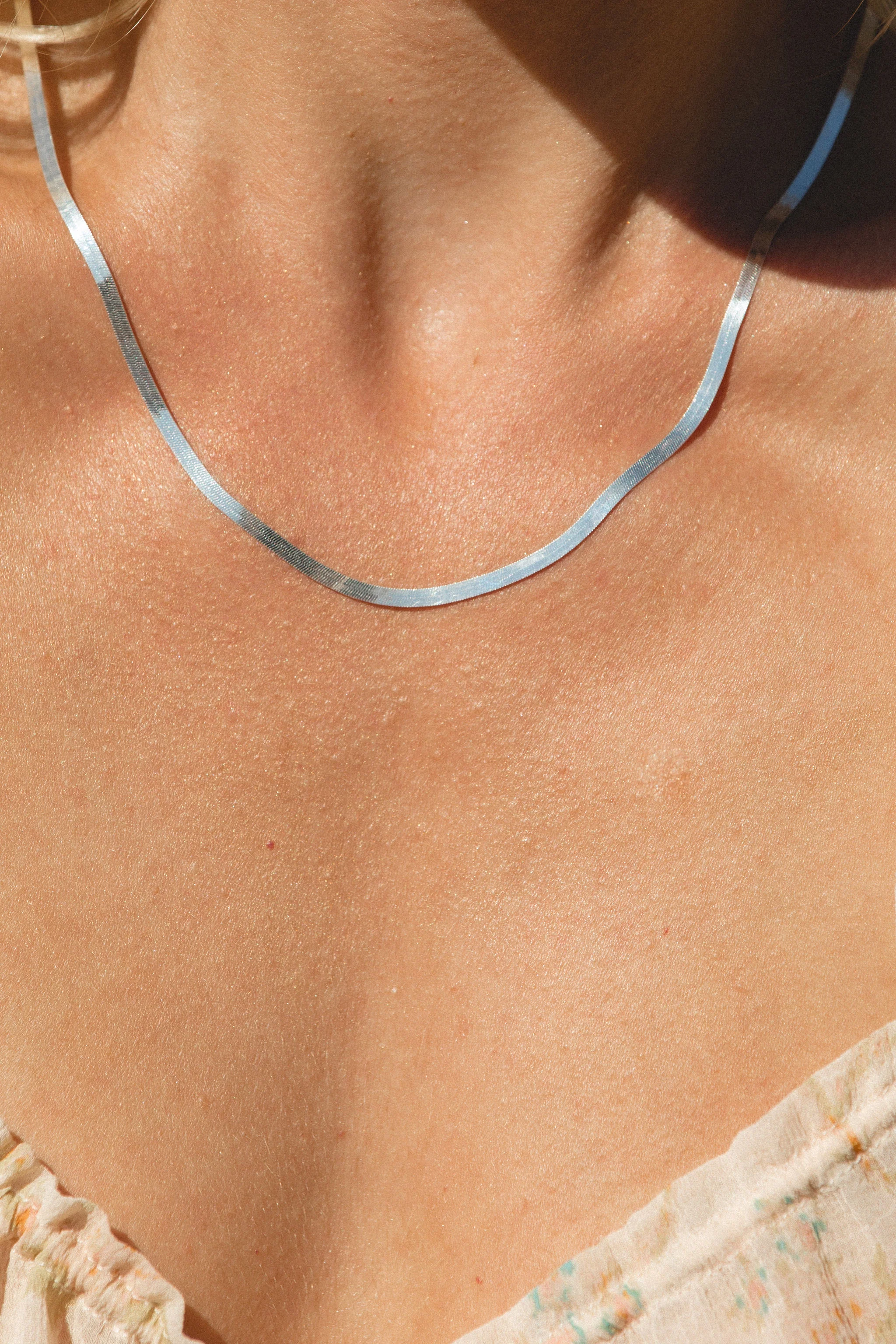 Ellie Silver Herringbone - Image 11