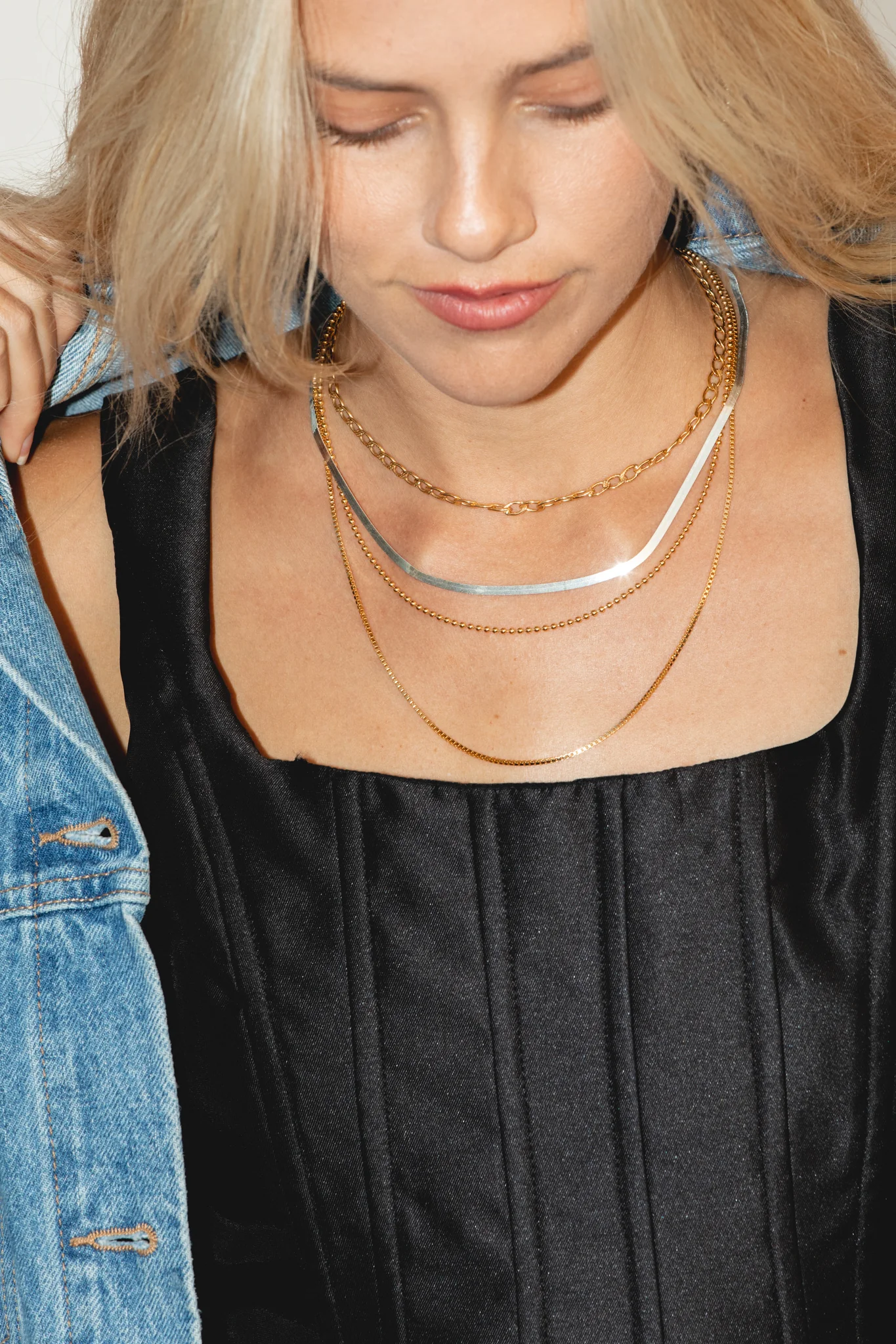 Ellie Silver Herringbone - Image 7