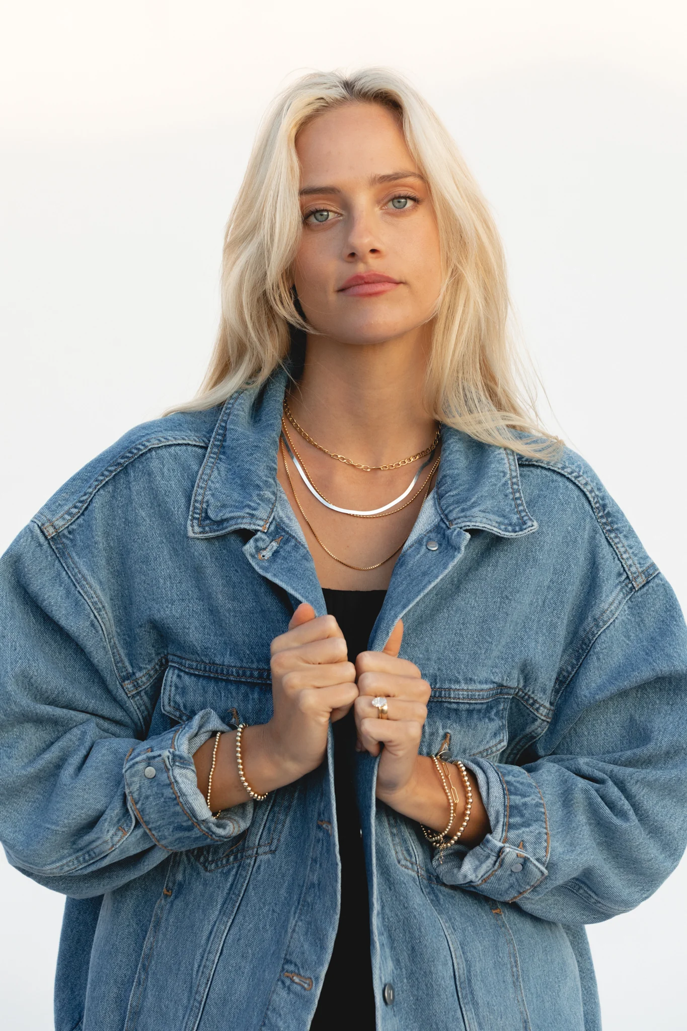 Ellie Silver Herringbone - Image 8
