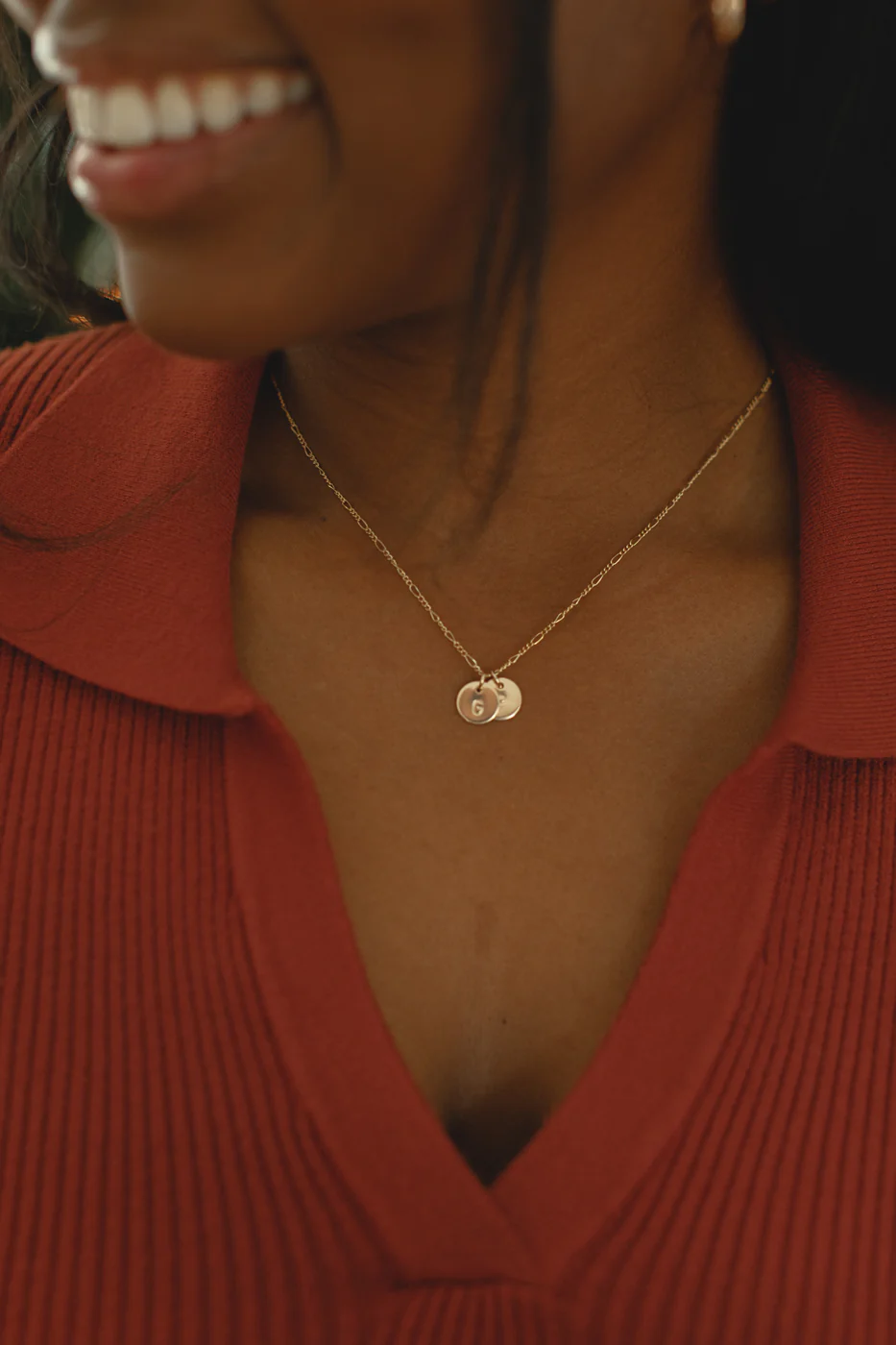 Emma Disc Necklace - Image 6