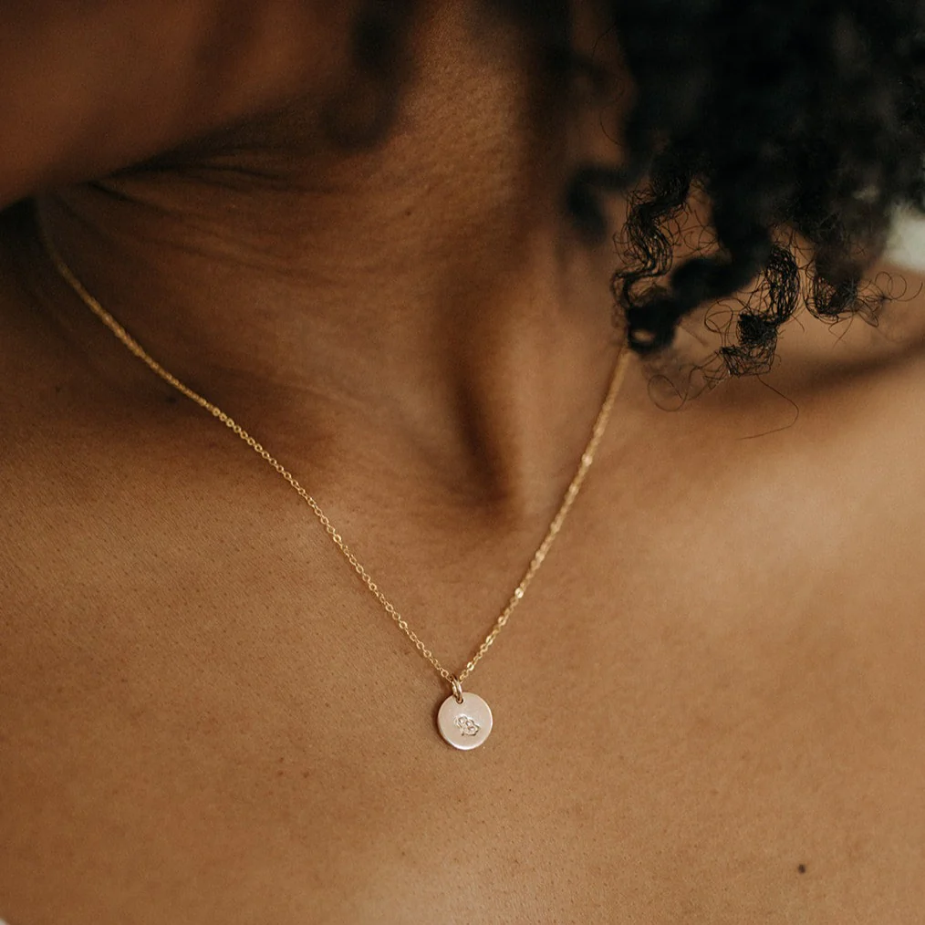 Small Floral Necklace - Image 3