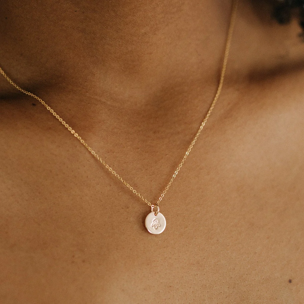 Small Floral Necklace - Image 7