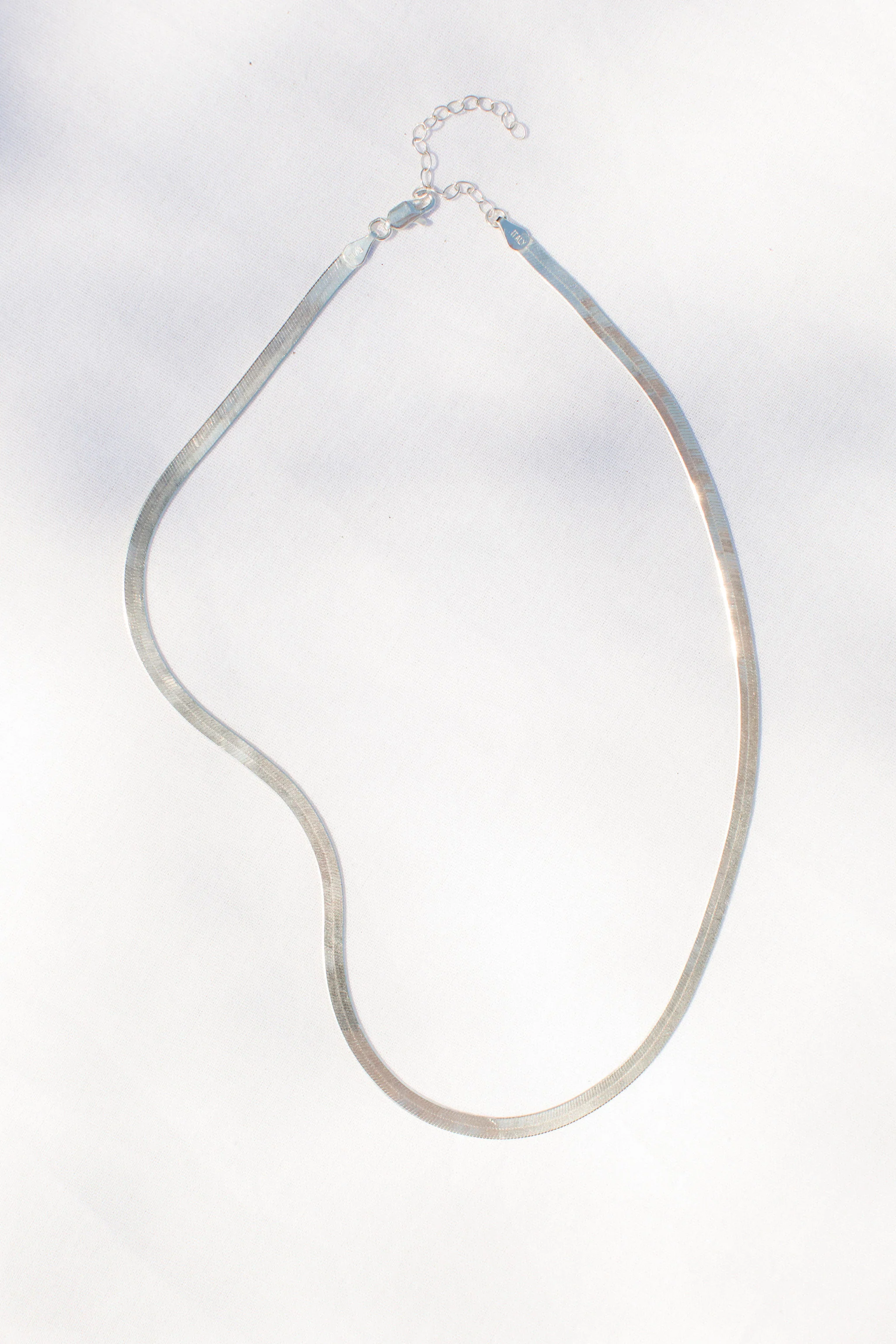 Eve Silver Herringbone - Image 3