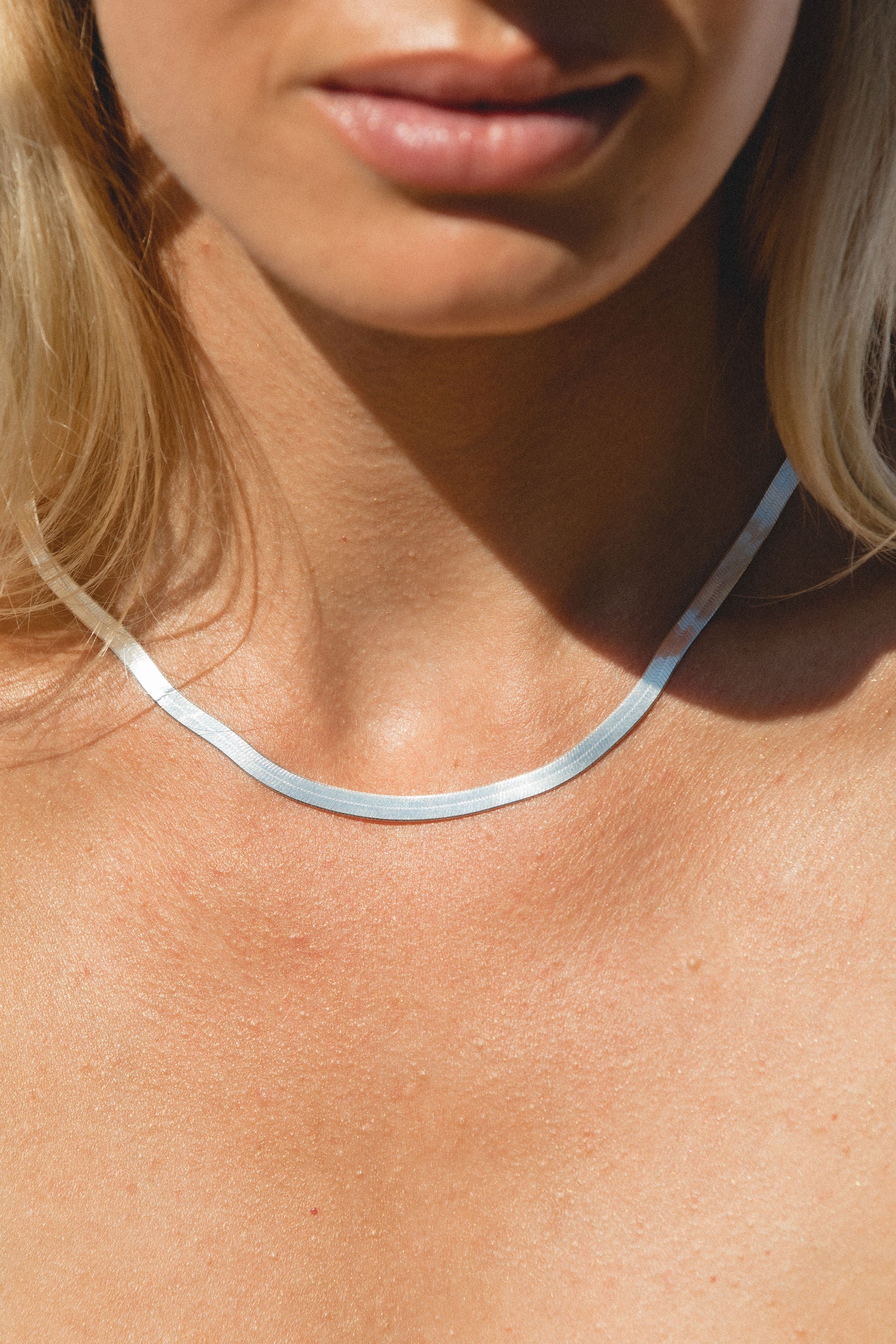 Eve Silver Herringbone - Image 4