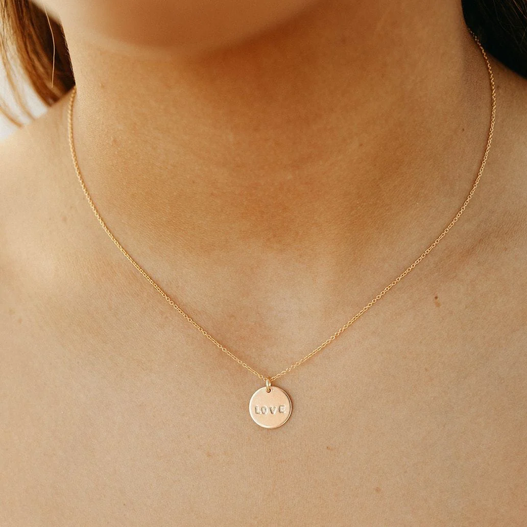 Gwen Disk Necklace - Image 5
