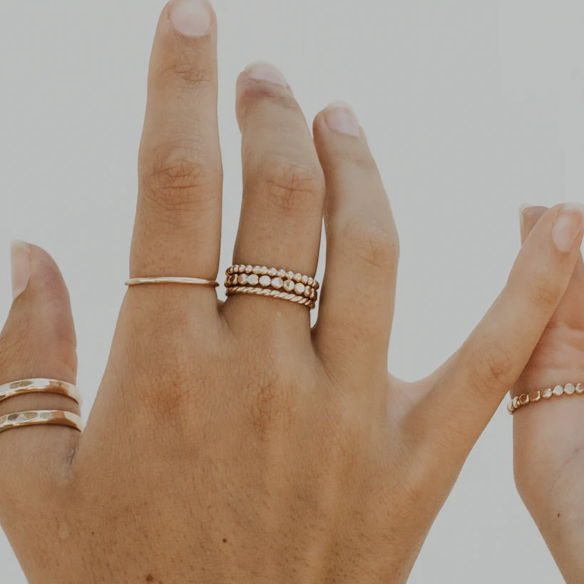Goldie Beaded Ring - Image 3