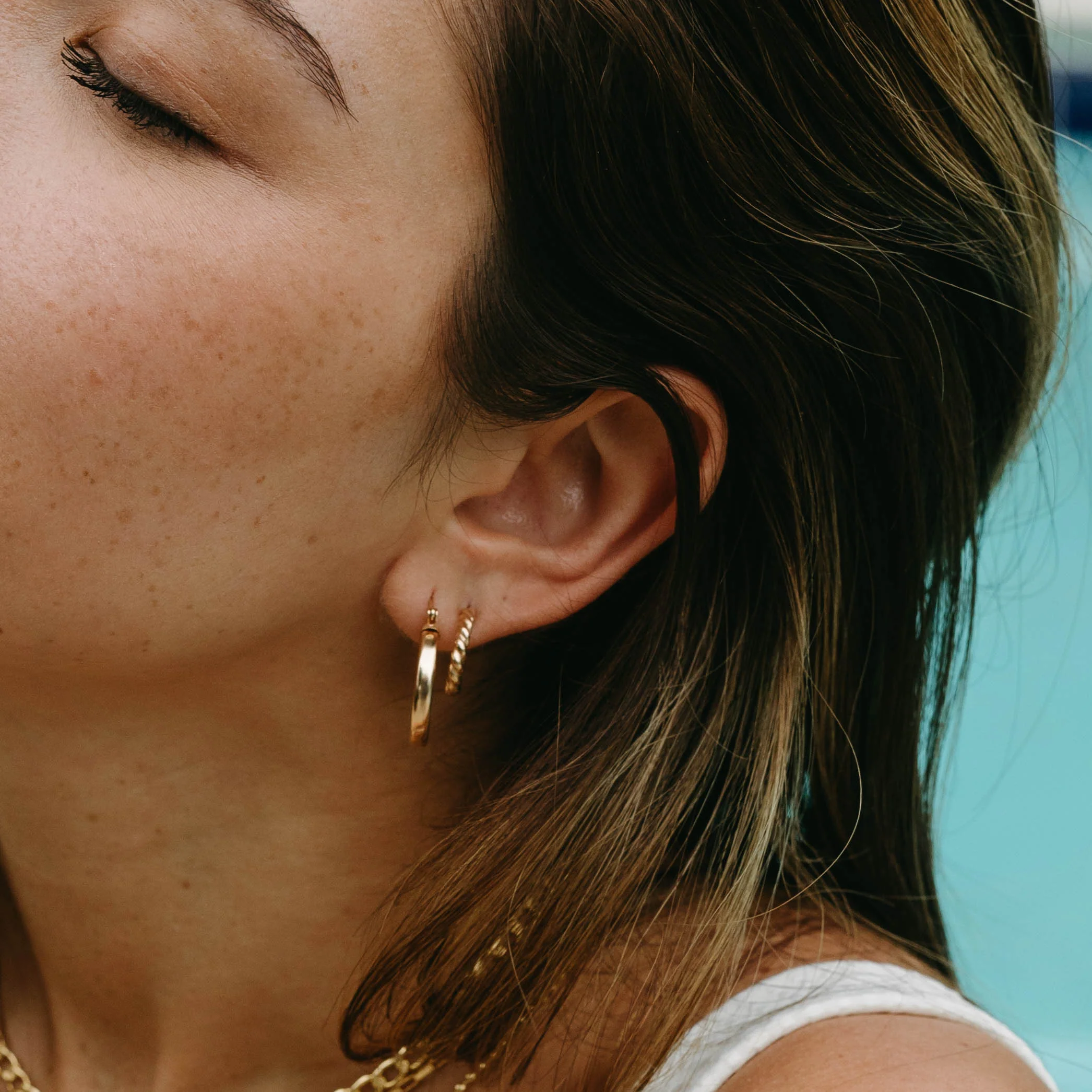 Statement Honey Hoops - Image 9