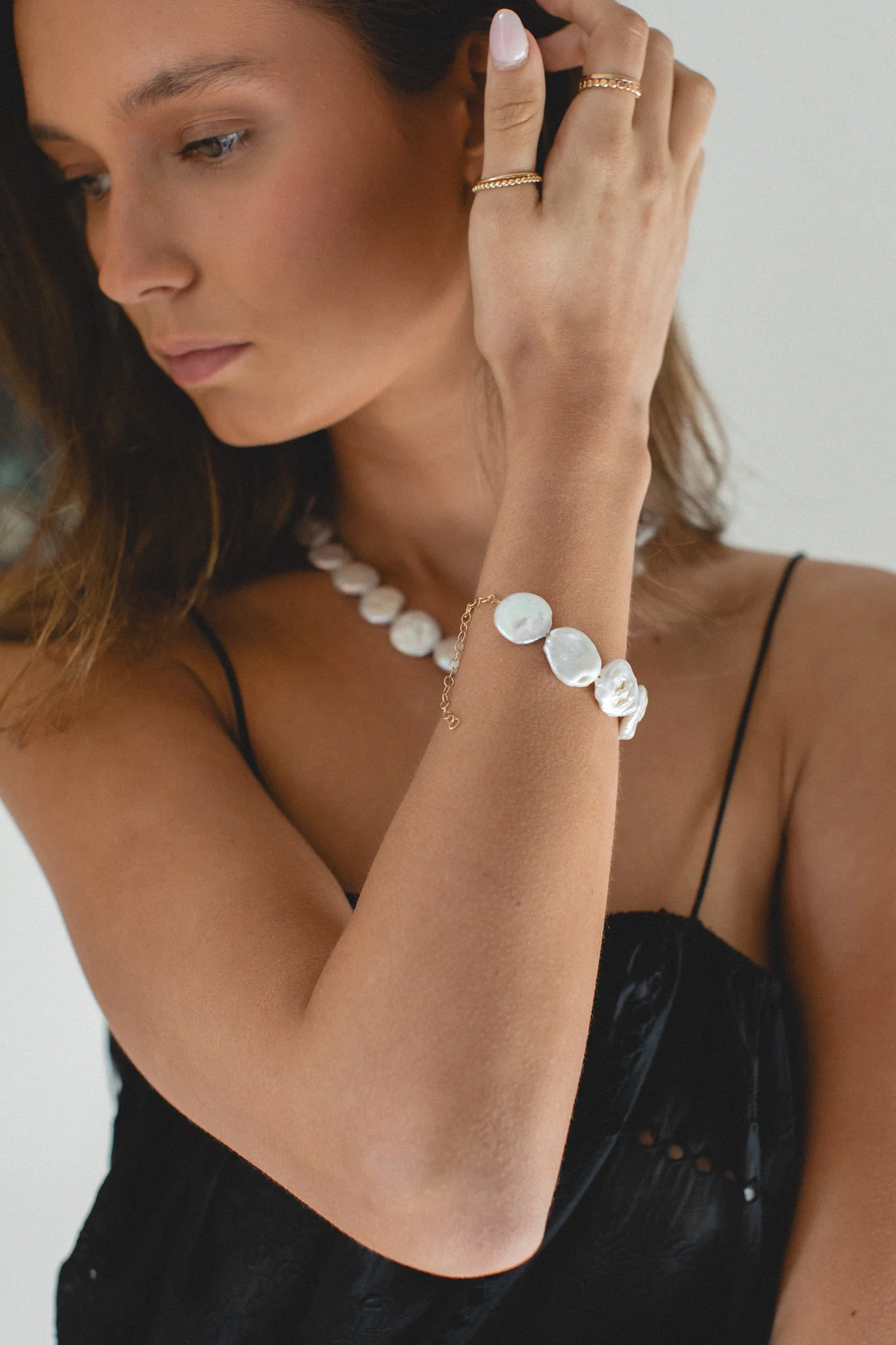Isla Pearl Beaded Bracelet - Image 7