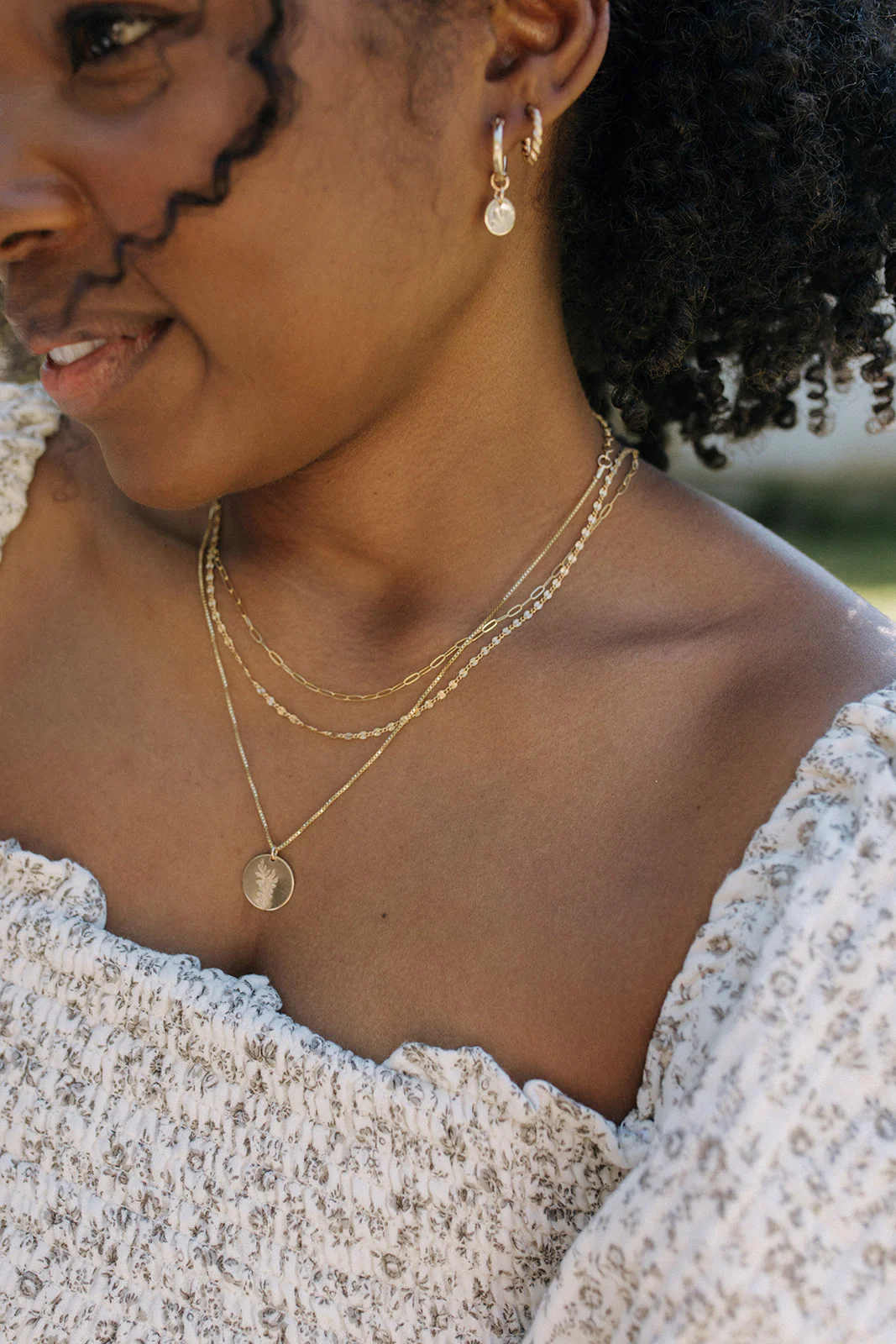 Large Botanical Necklace - Image 4