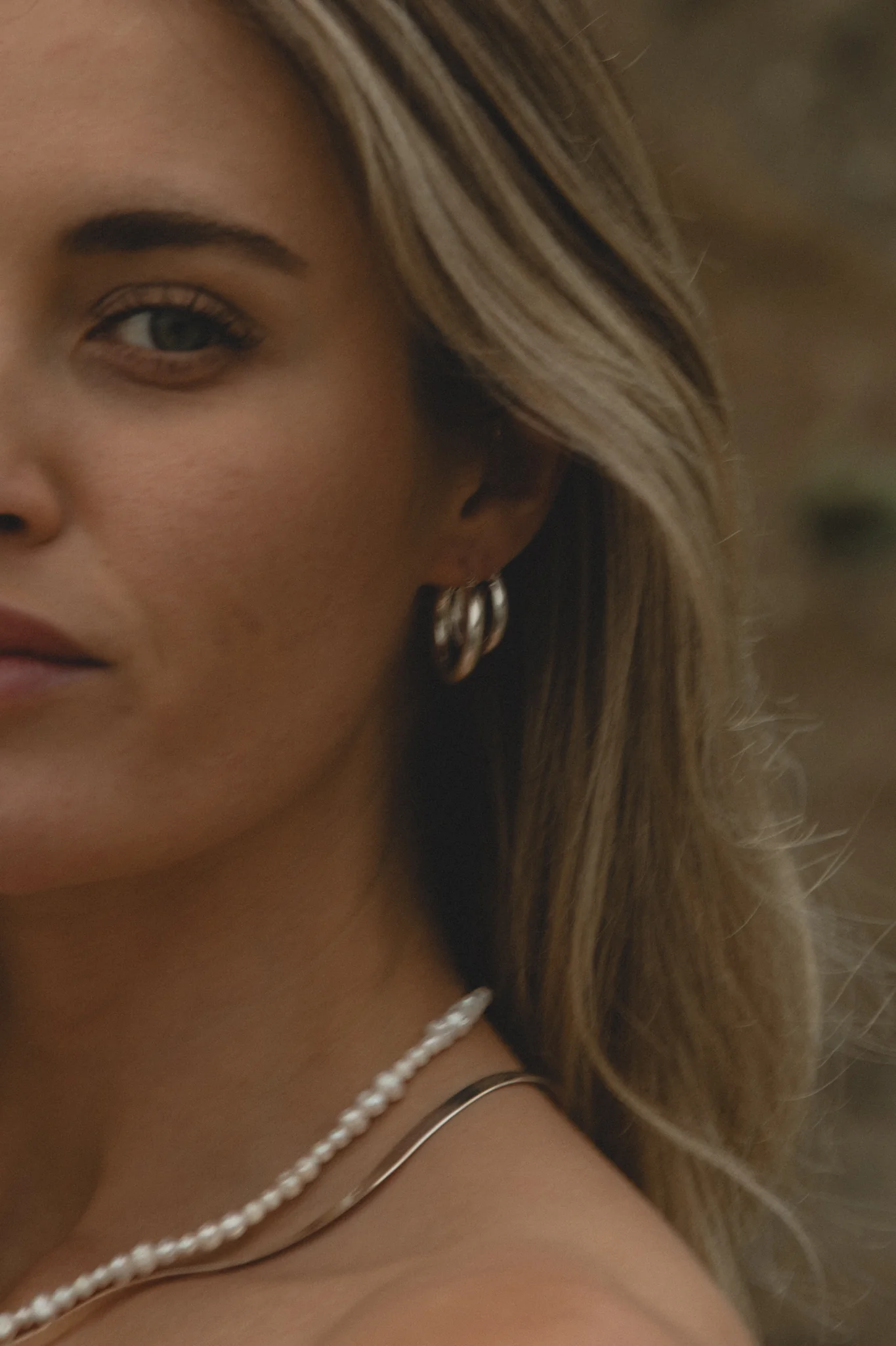 Large Lou Hoops - Image 2