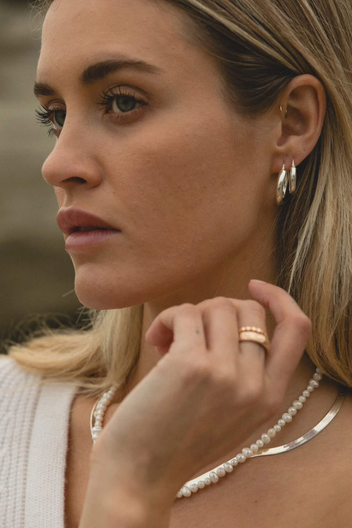 Large Lou Hoops - Image 7