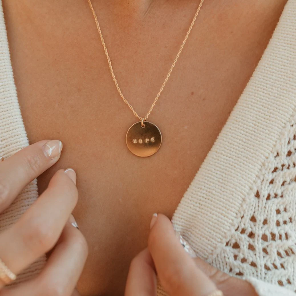 Rylee Disk Necklace - Image 14