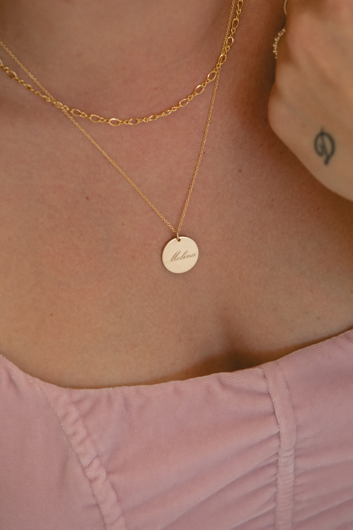 Rylee Disk Necklace - Image 17
