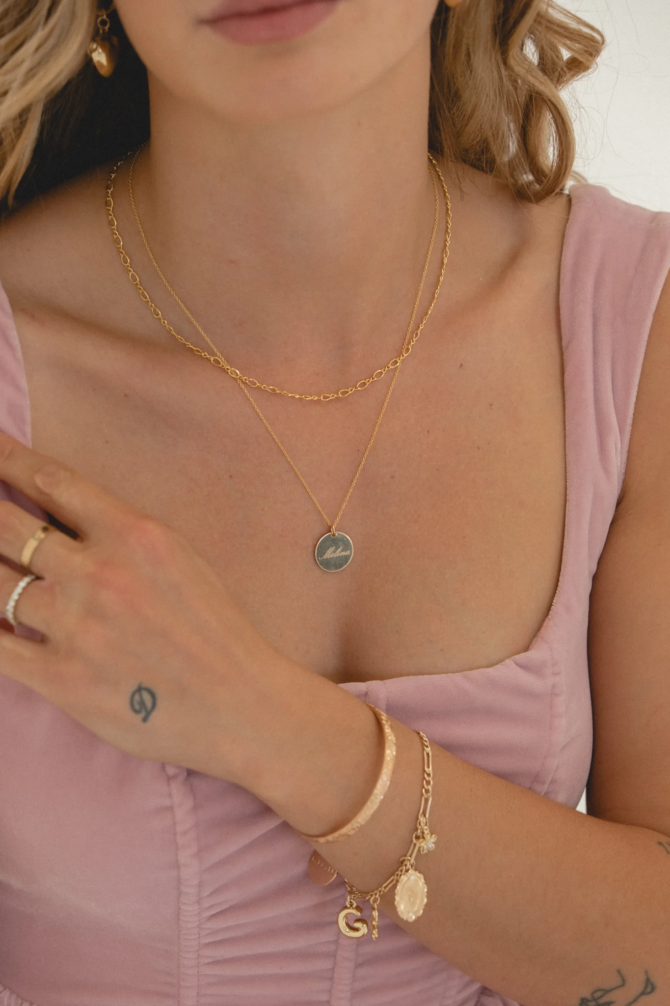 Rylee Disk Necklace - Image 18
