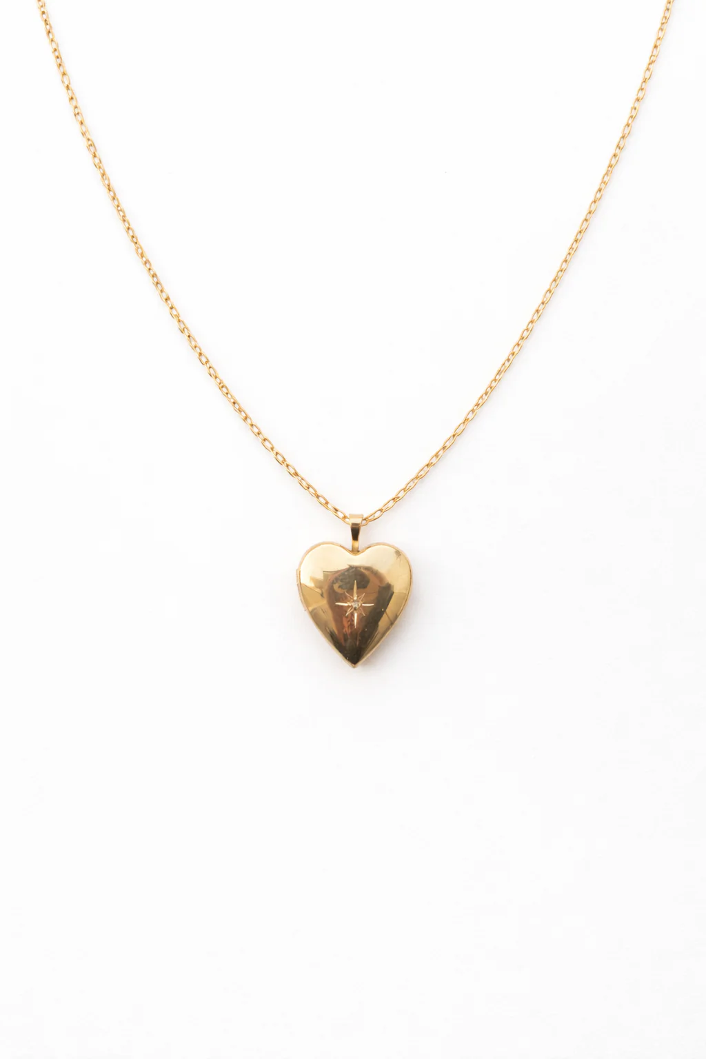 Luxe Rhinestone Heart Locket