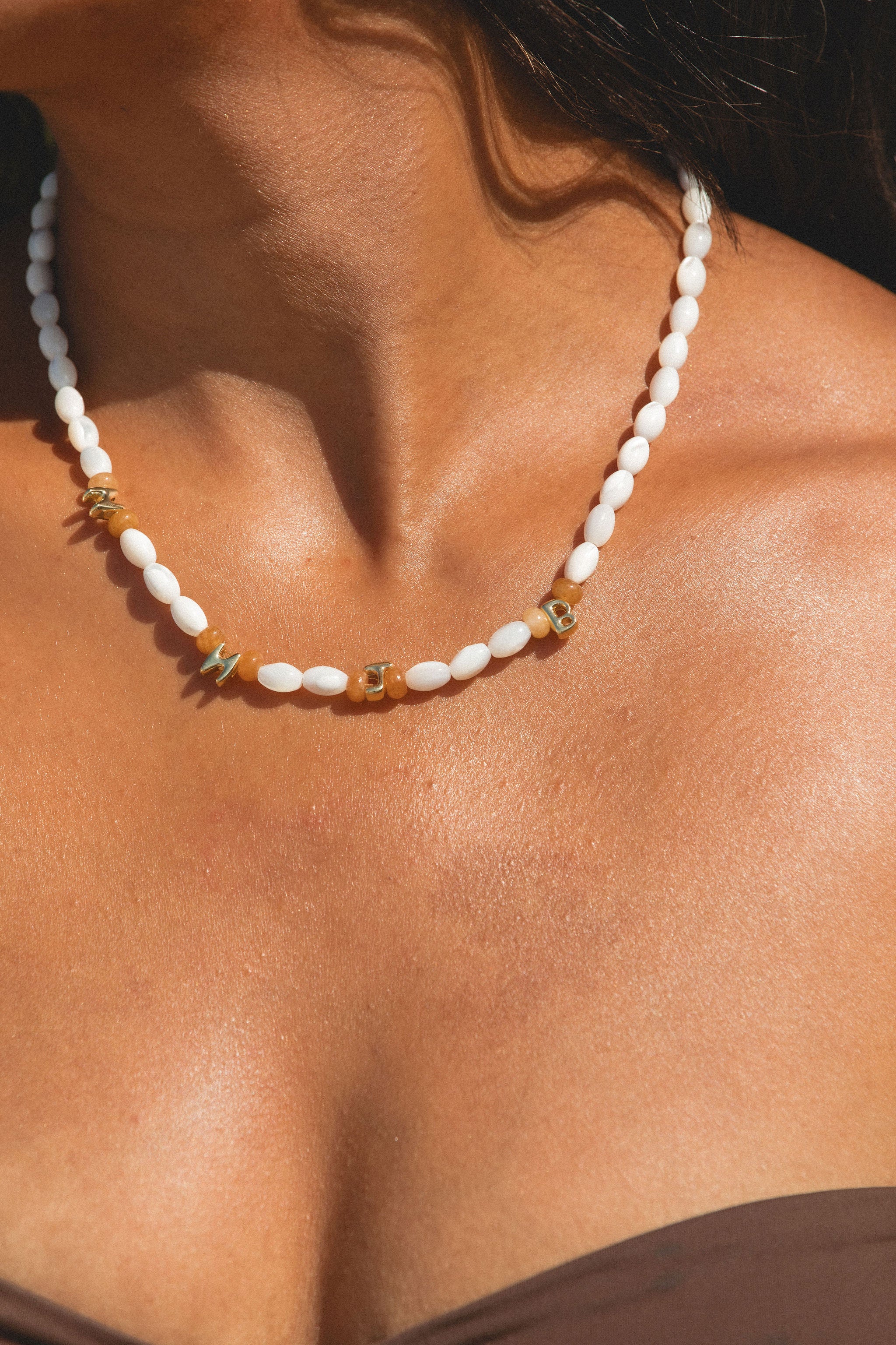 Malibu Tide Initial Necklace - Image 5