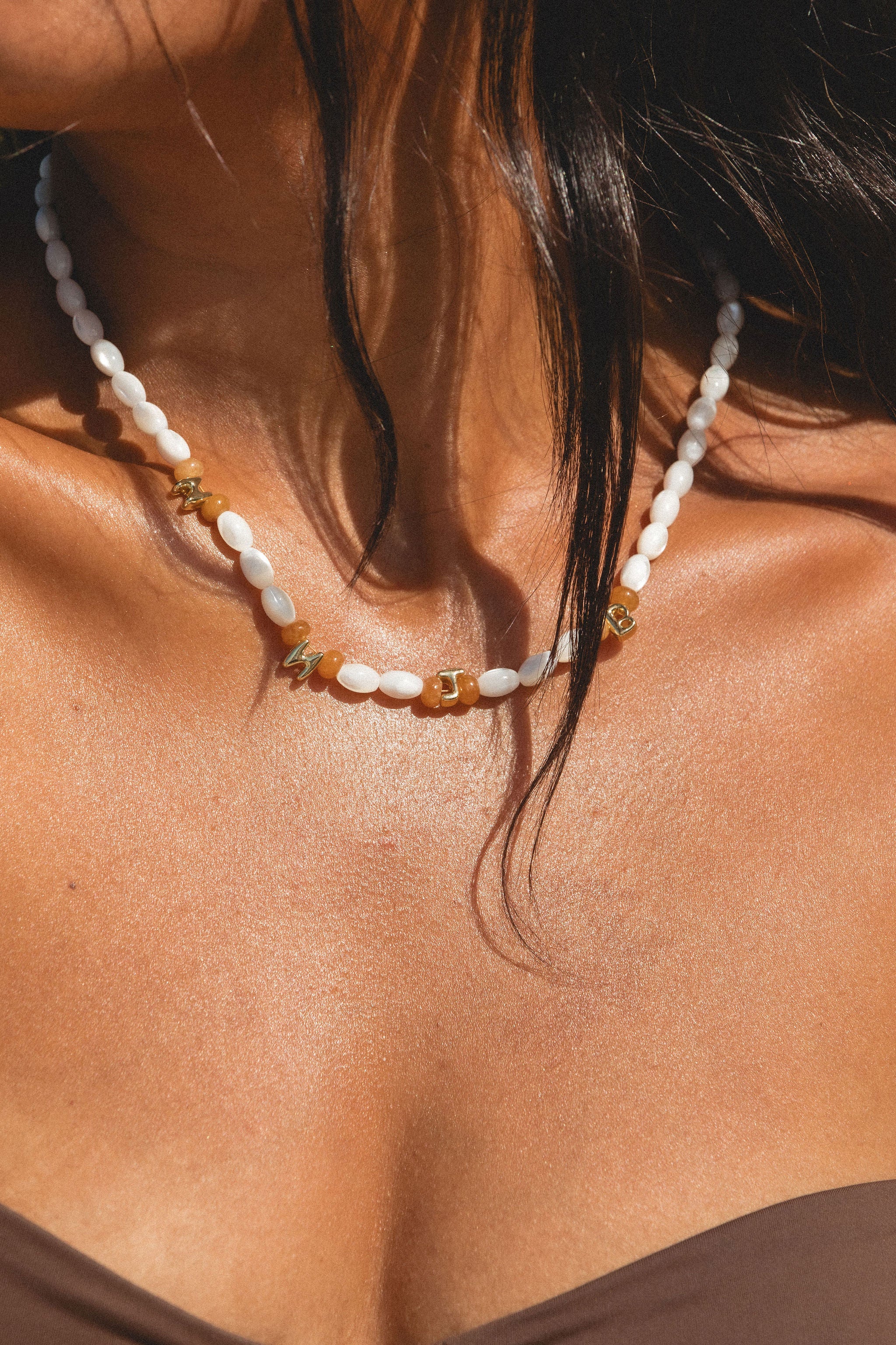 Malibu Tide Initial Necklace - Image 6