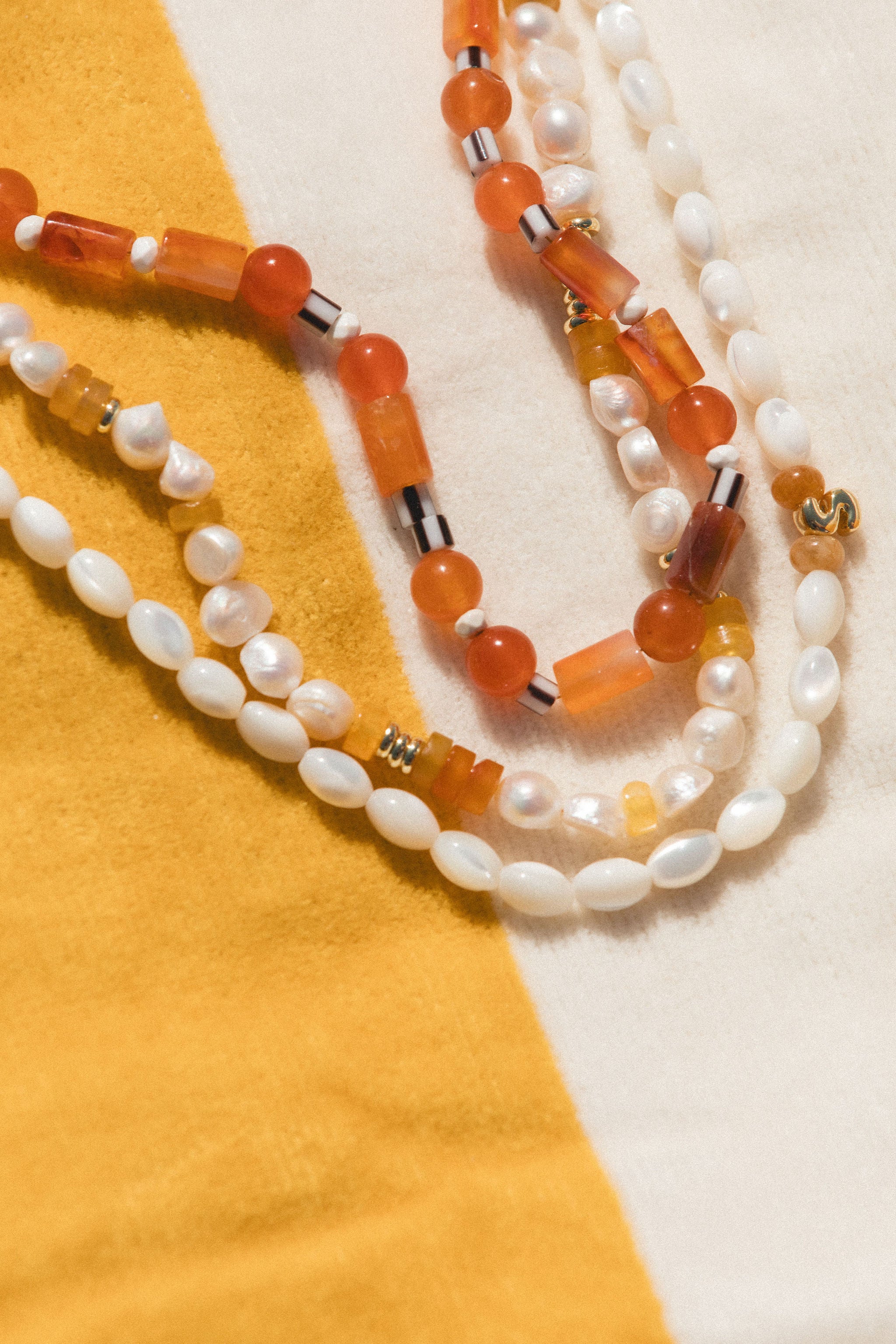 Malibu Tide Littles Initial Necklace - Image 3