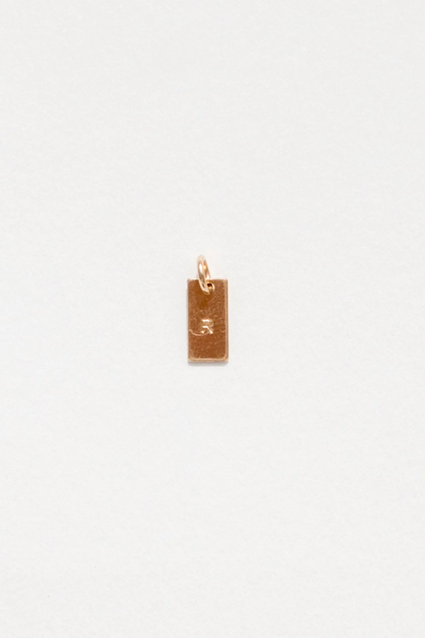 Mini Letter Tag Pendant