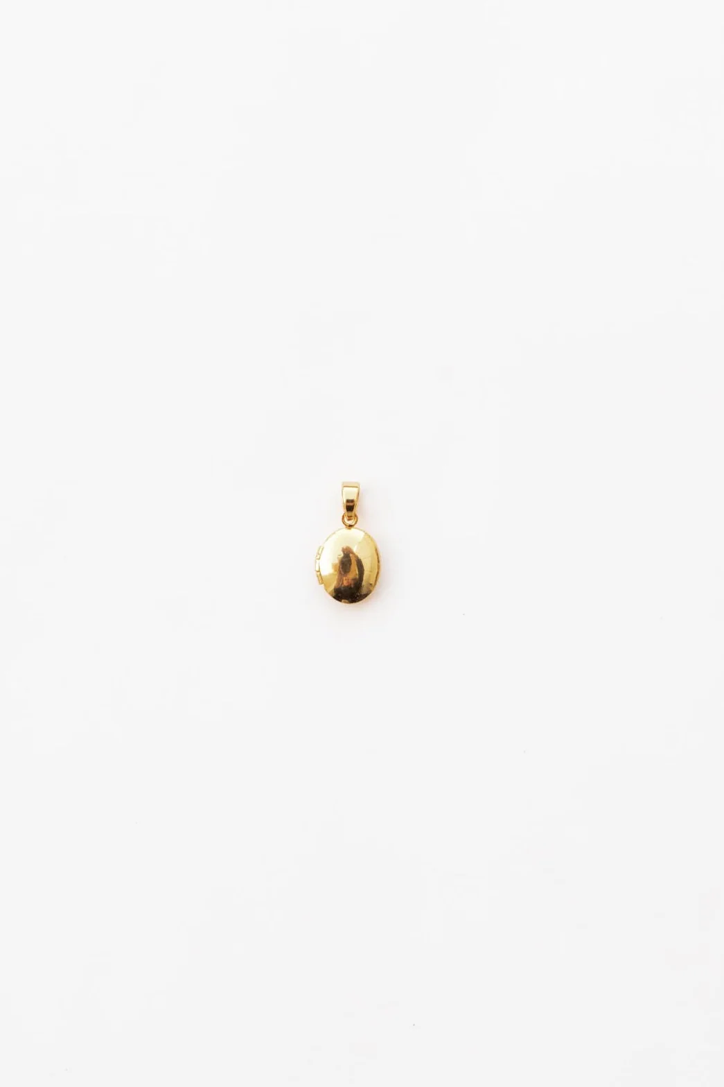 Mini Oval Locket Pendant