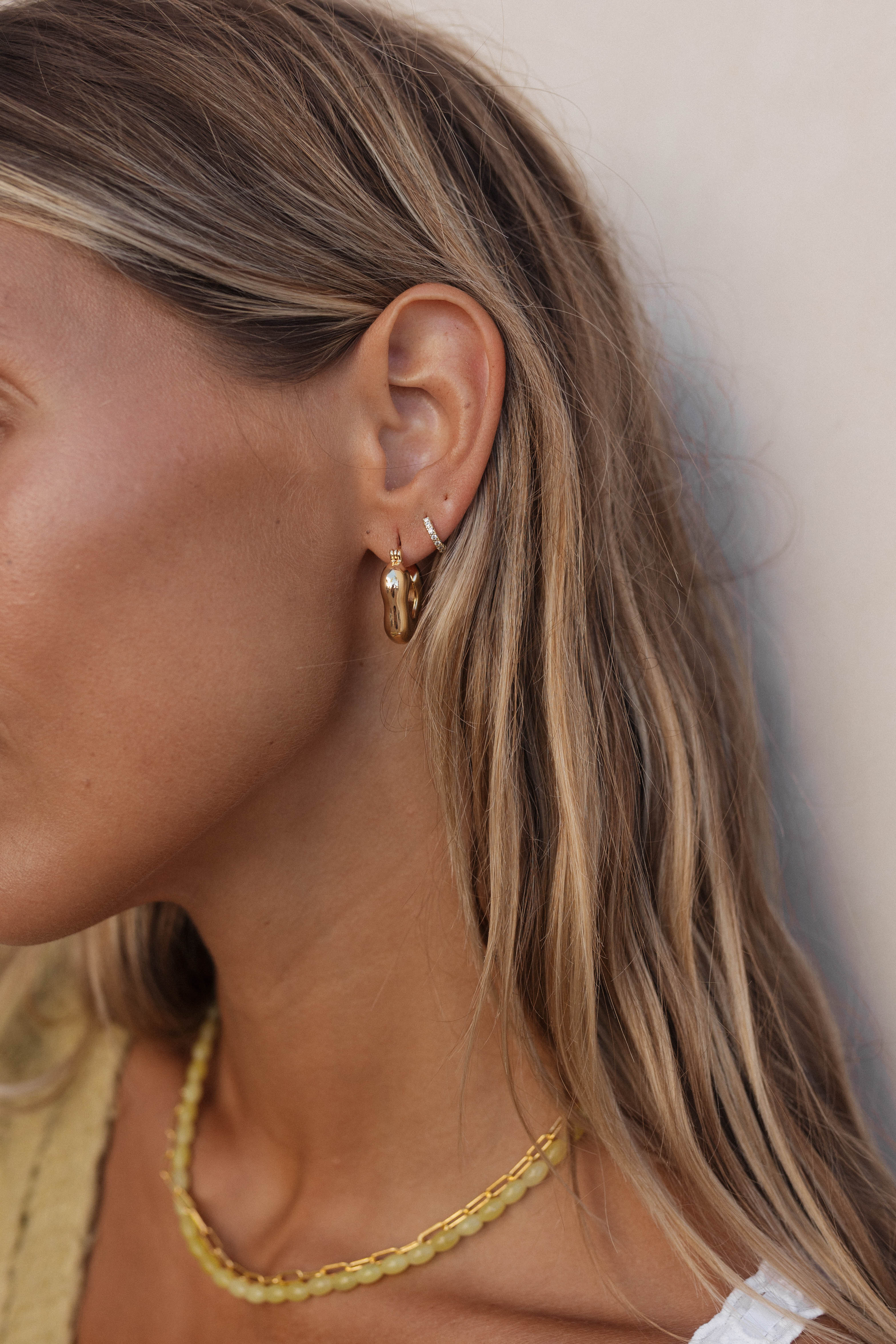 Mini Rhinestone Hoops - Image 6