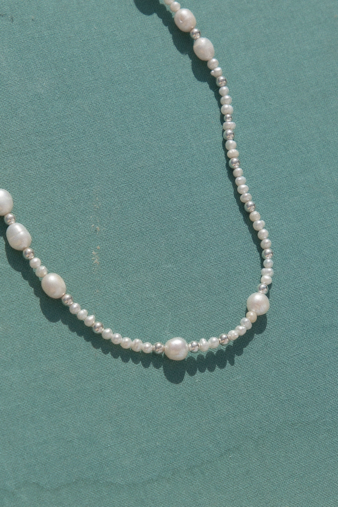 Morning Tide Pearl Necklace