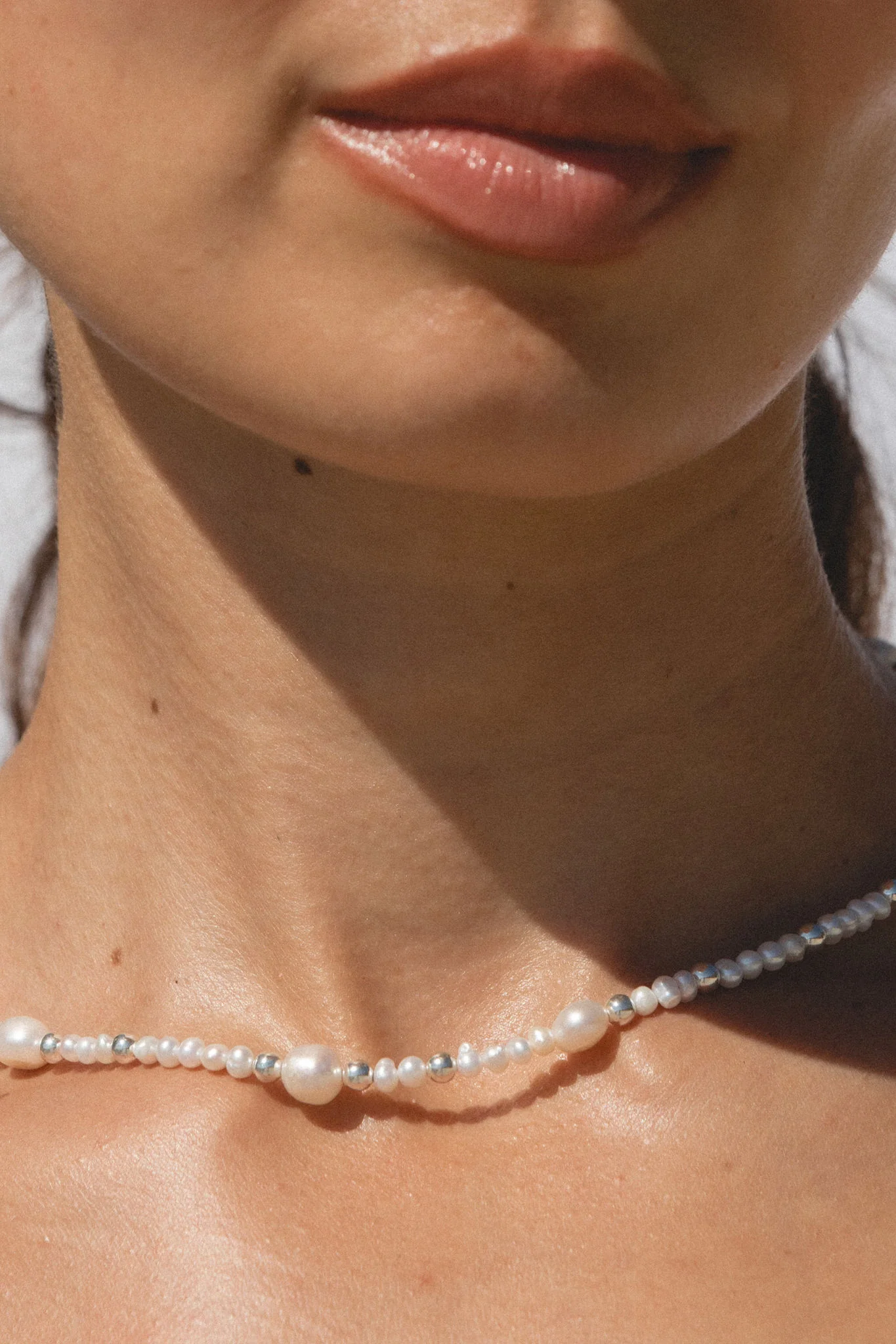 Morning Tide Pearl Necklace - Image 2